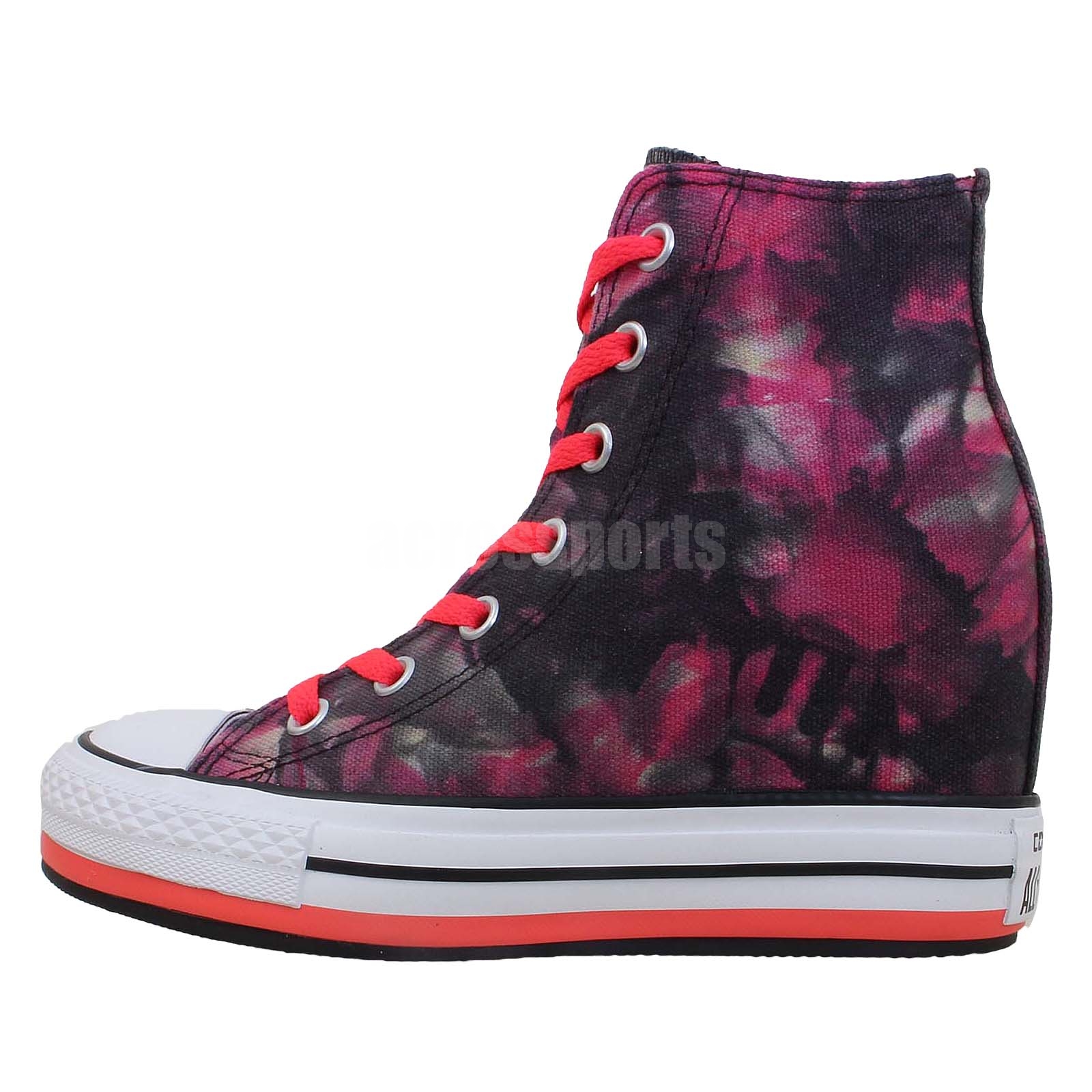 platform converse tie dye