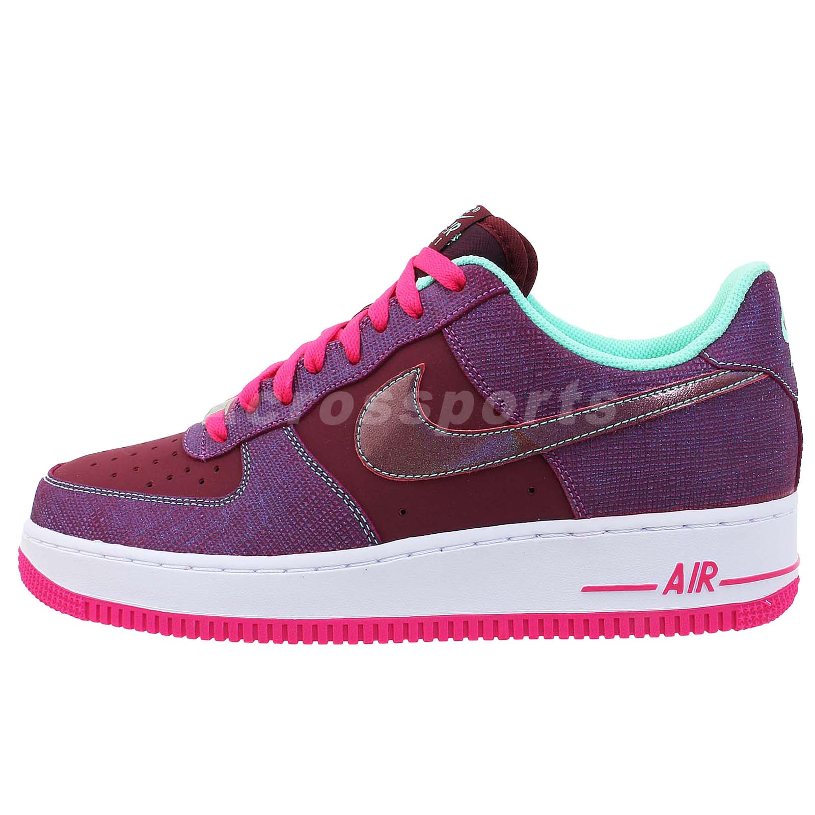 nike air force 1 purple pink