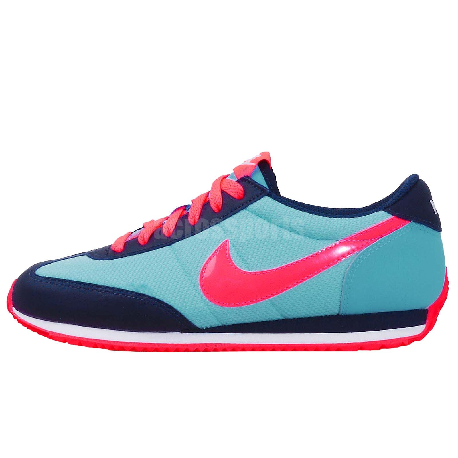 Nike Wmns Oceania Textile Navy Blue Pink 2014 Womens Retro Running Casual Shoes | eBay