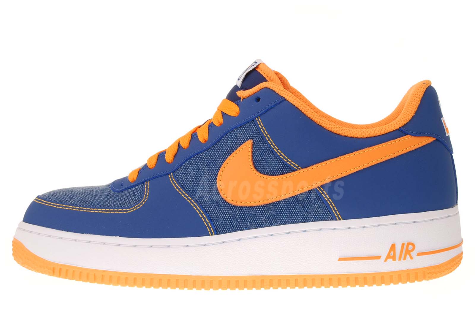 af1 orange and blue