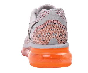 Nike Wmns Air Max 2014 Womens Grey Orange Running Shoes 1 360 621078 ...