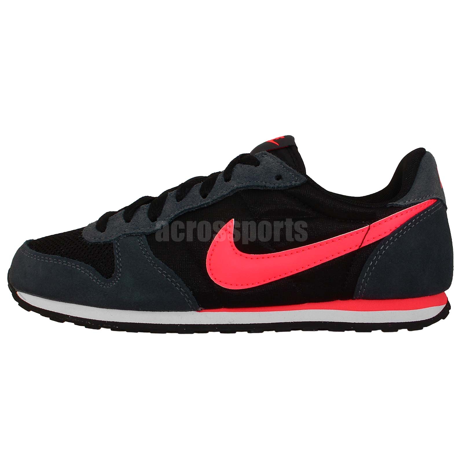 nike wmns genicco black pink 2014 womens retro running fingerhut size chart