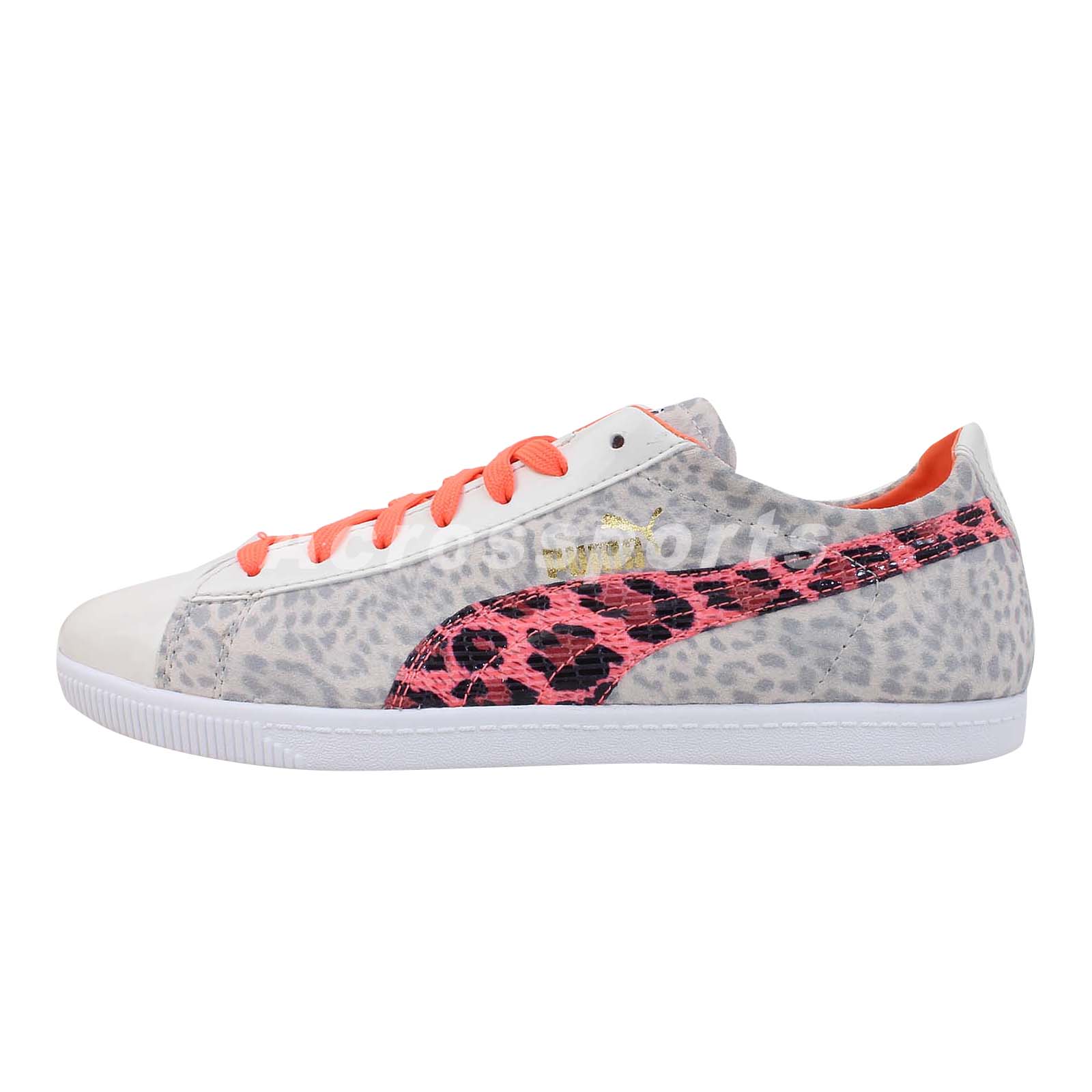 puma leopard print trainers