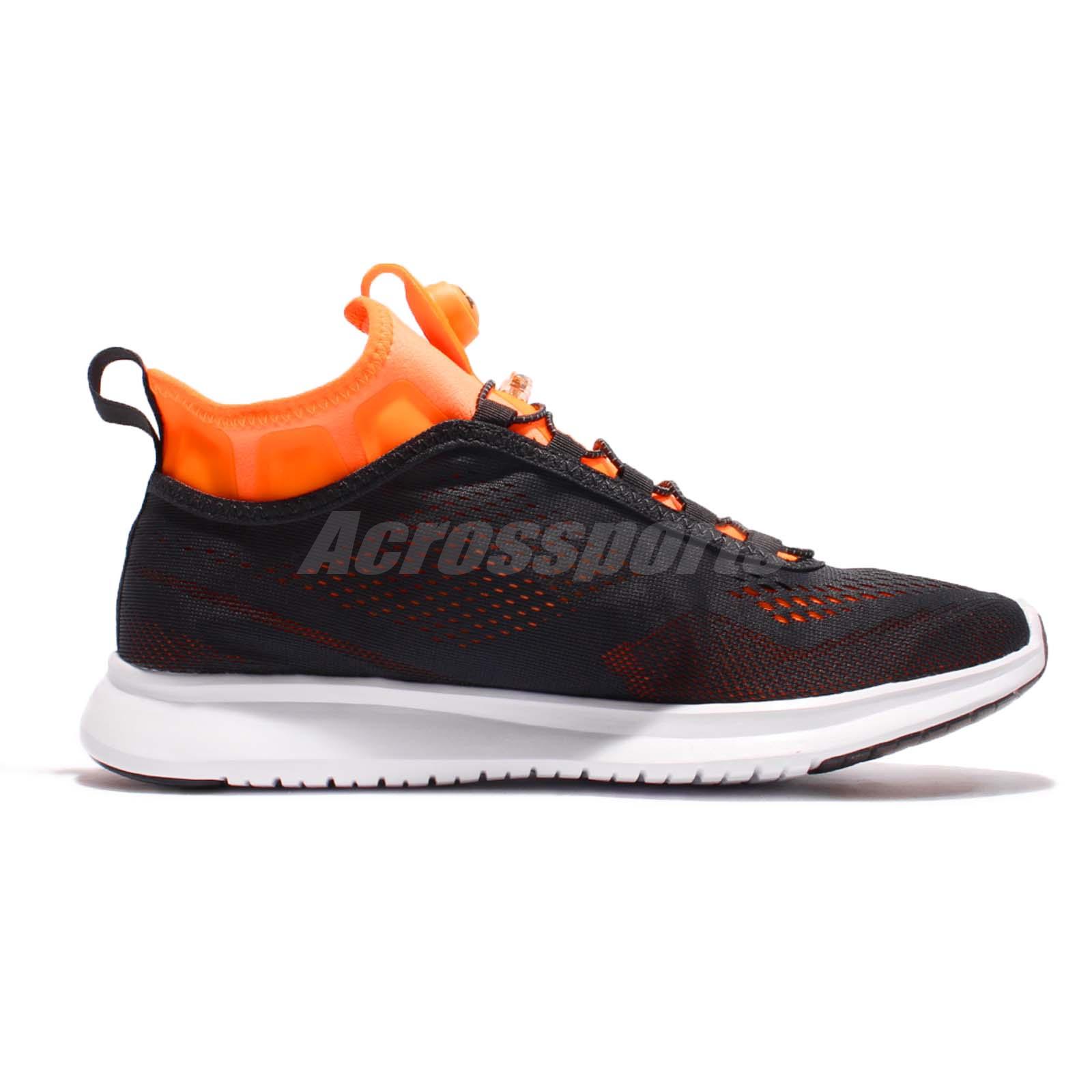 reebok sneakers mens orange