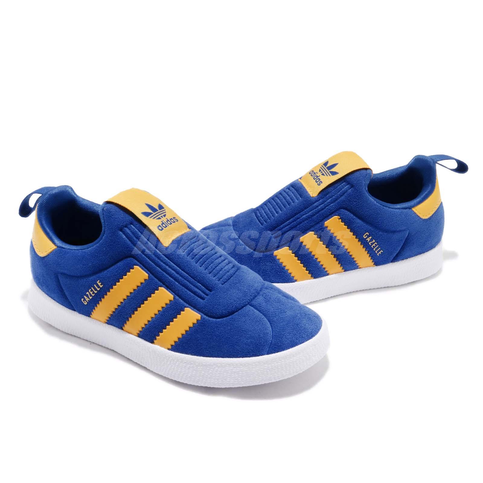 Details about adidas Originals Gazelle 360 I Royal Blue Yellow TD Toddler Infant Shoes CG6594 BLUE GAZELLE 360 I baby shoes Adidas AQ1092 toddler infant | eBay