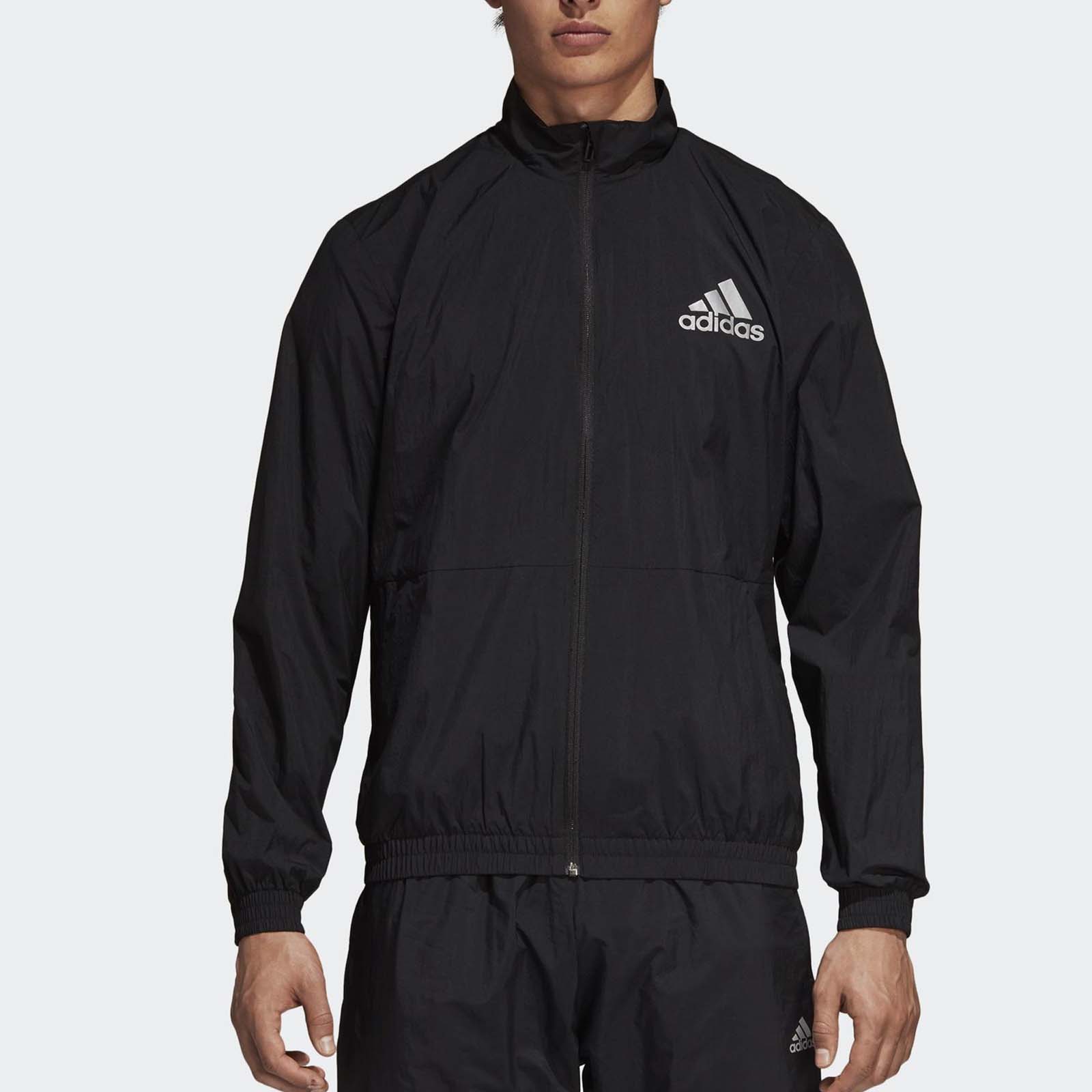 Details about adidas ID Wind Track Jacket Reflective Bomber Fleece Running Sports Black CY9880 Details about adidas ID Wind Track Jacket Reflective Bomber Fleece Running Sports Black CY9880