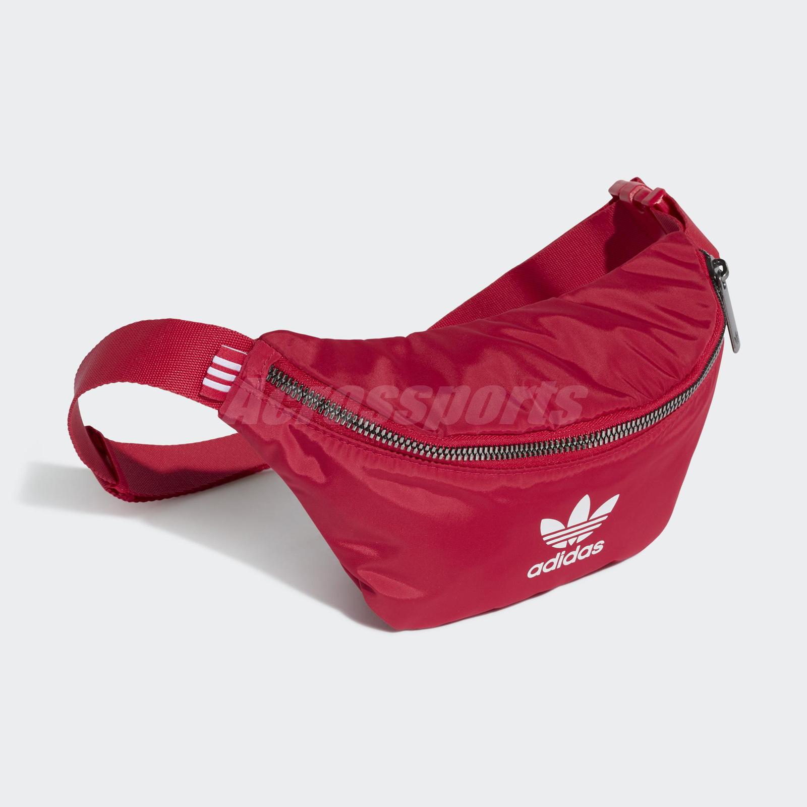 adidas Originals Waistbag Crossbody Fanny Pack Waist Bag Red White