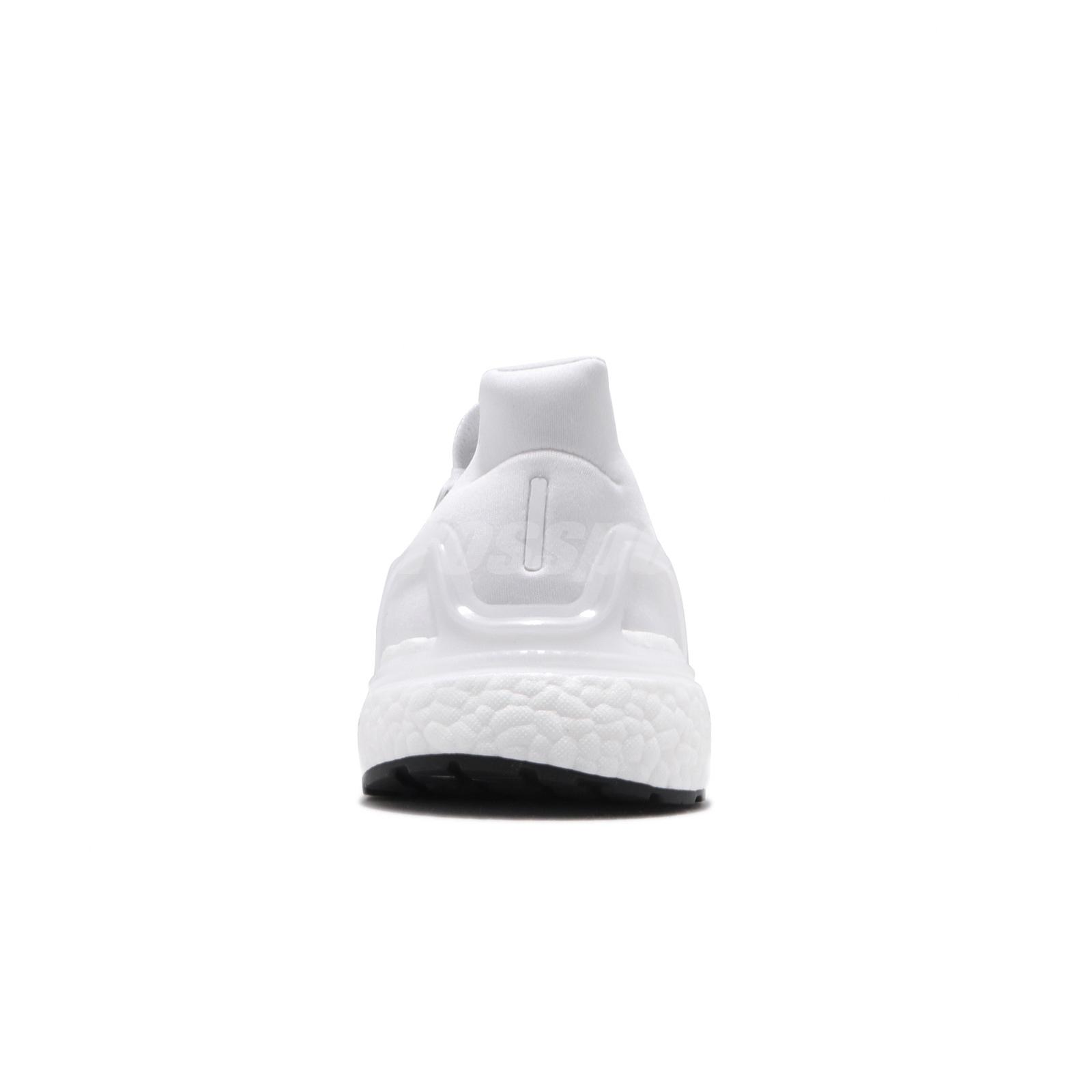 adidas UltraBOOST 20 White Black Men Unisex Road Running Training