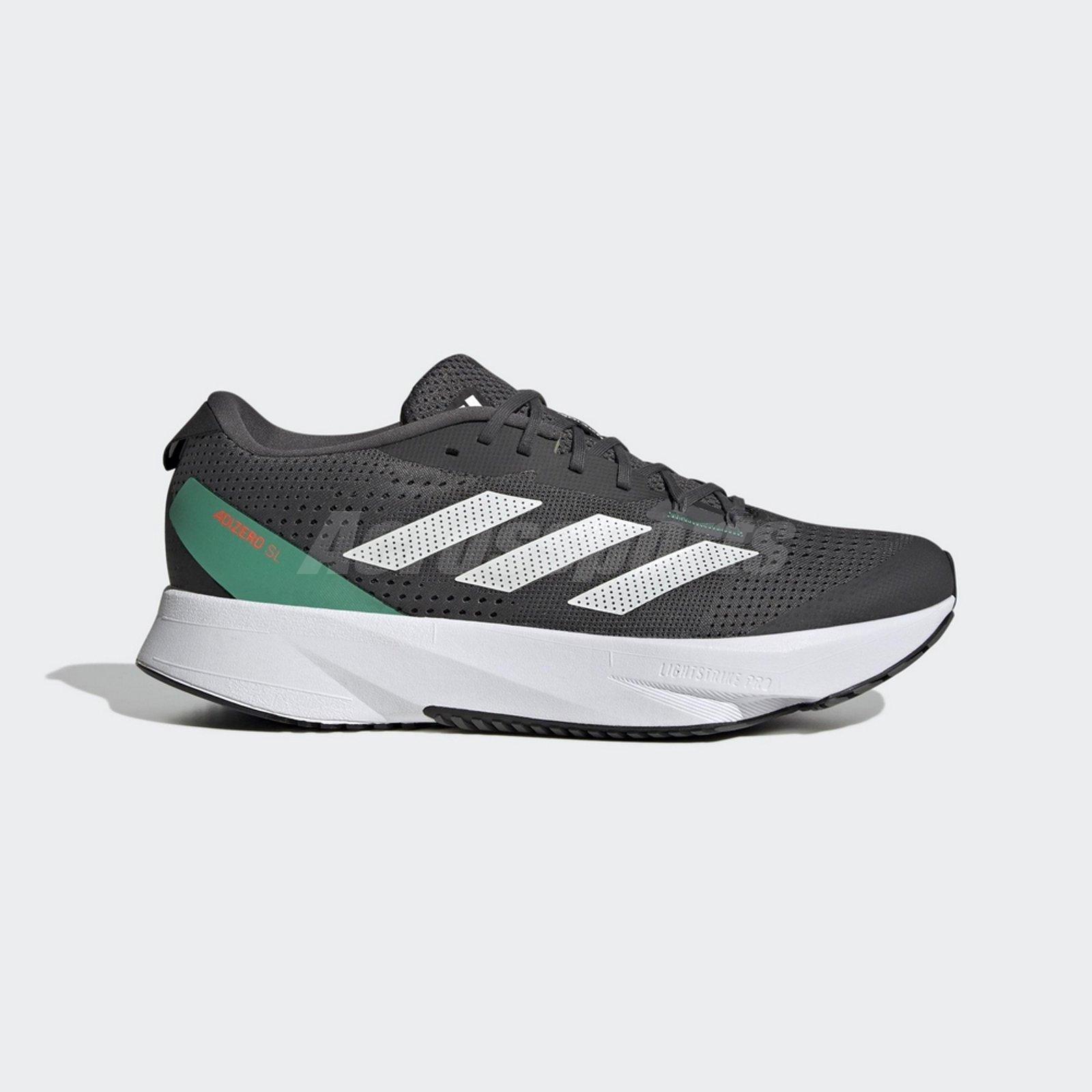 adidas Adizero SL Grey Six White Men Running Sports Shoes