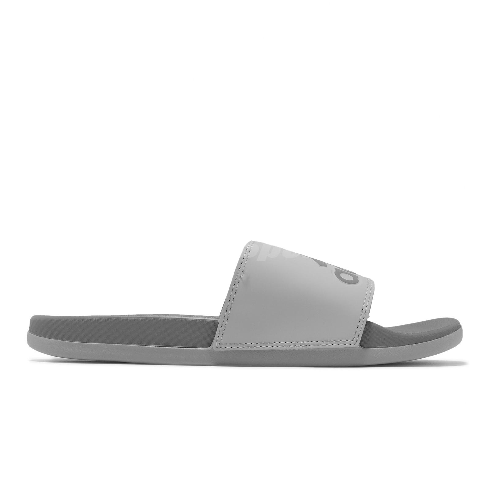 adidas Adilette Comfort Charcoal Solid Grey Men Unisex Slip