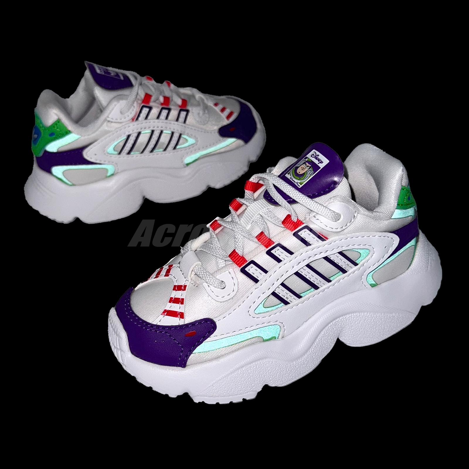 adidas Originals Ozmillen EL I TD Buzz Lightyear White Toddler