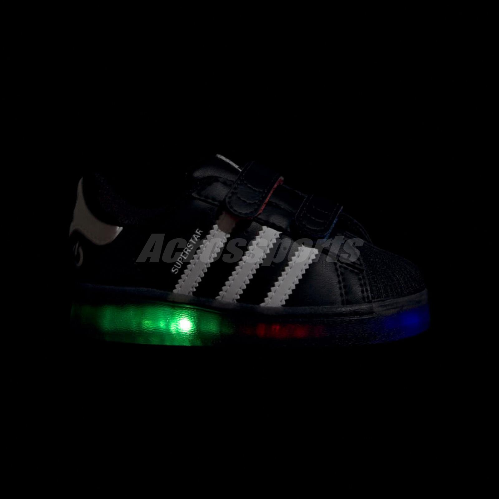 adidas gazelle silver green womens Kids adidas Originals Superstar Shoes LED Lights main image 1