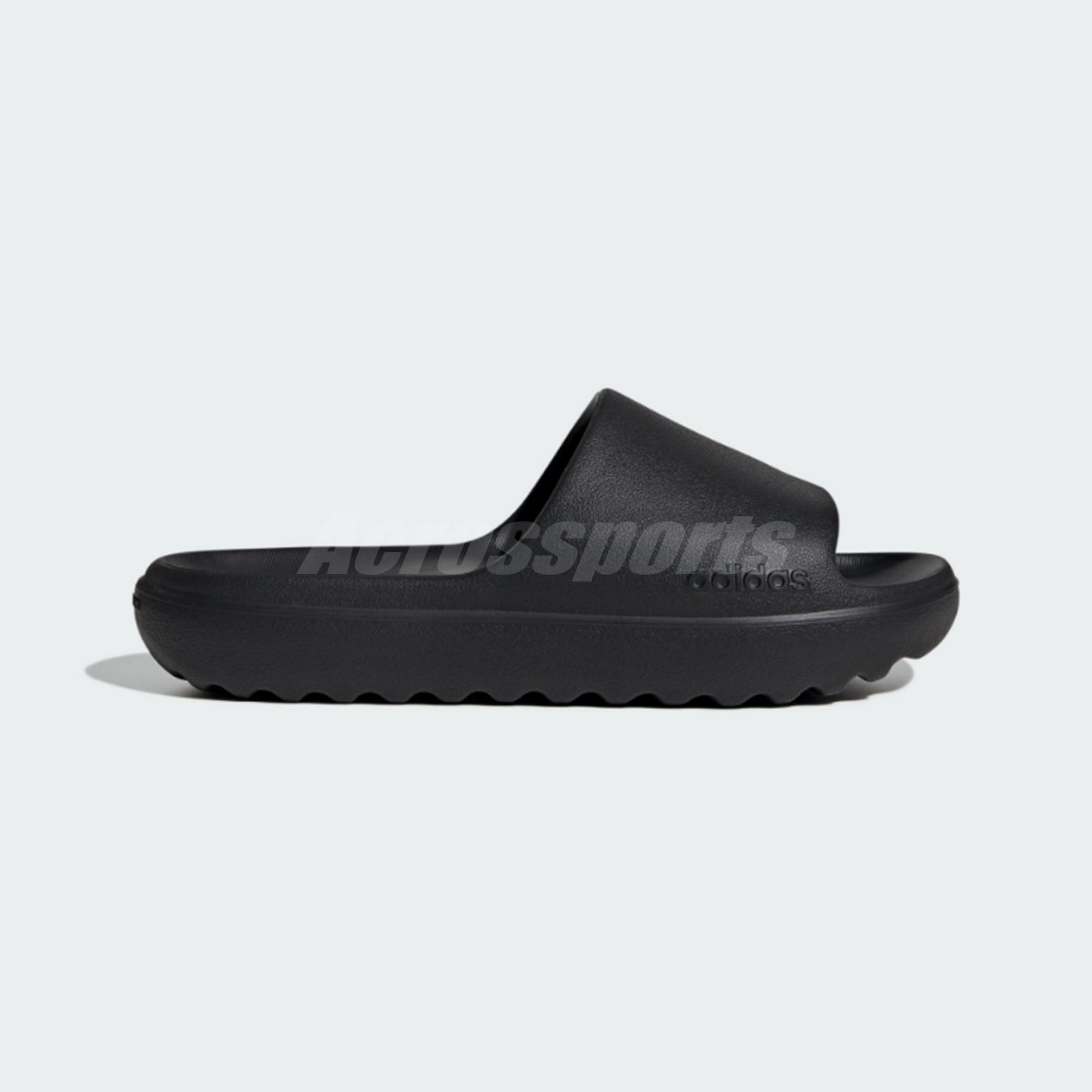 adidas Adilette Lumia Triple Black Men Unisex Slip On Casual  display picture 2