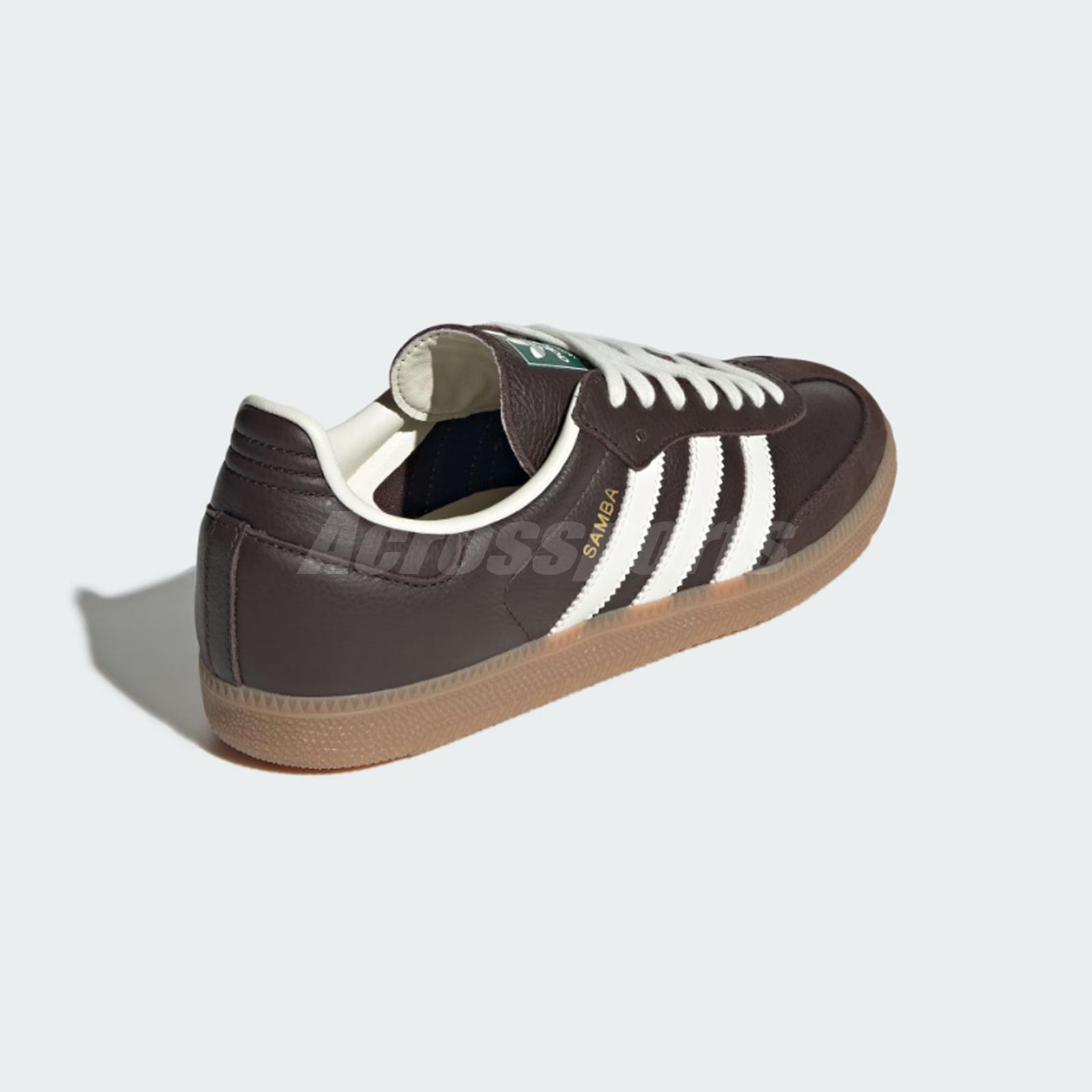 adidas Originals Samba OG Dark Brown Off White Gum Men