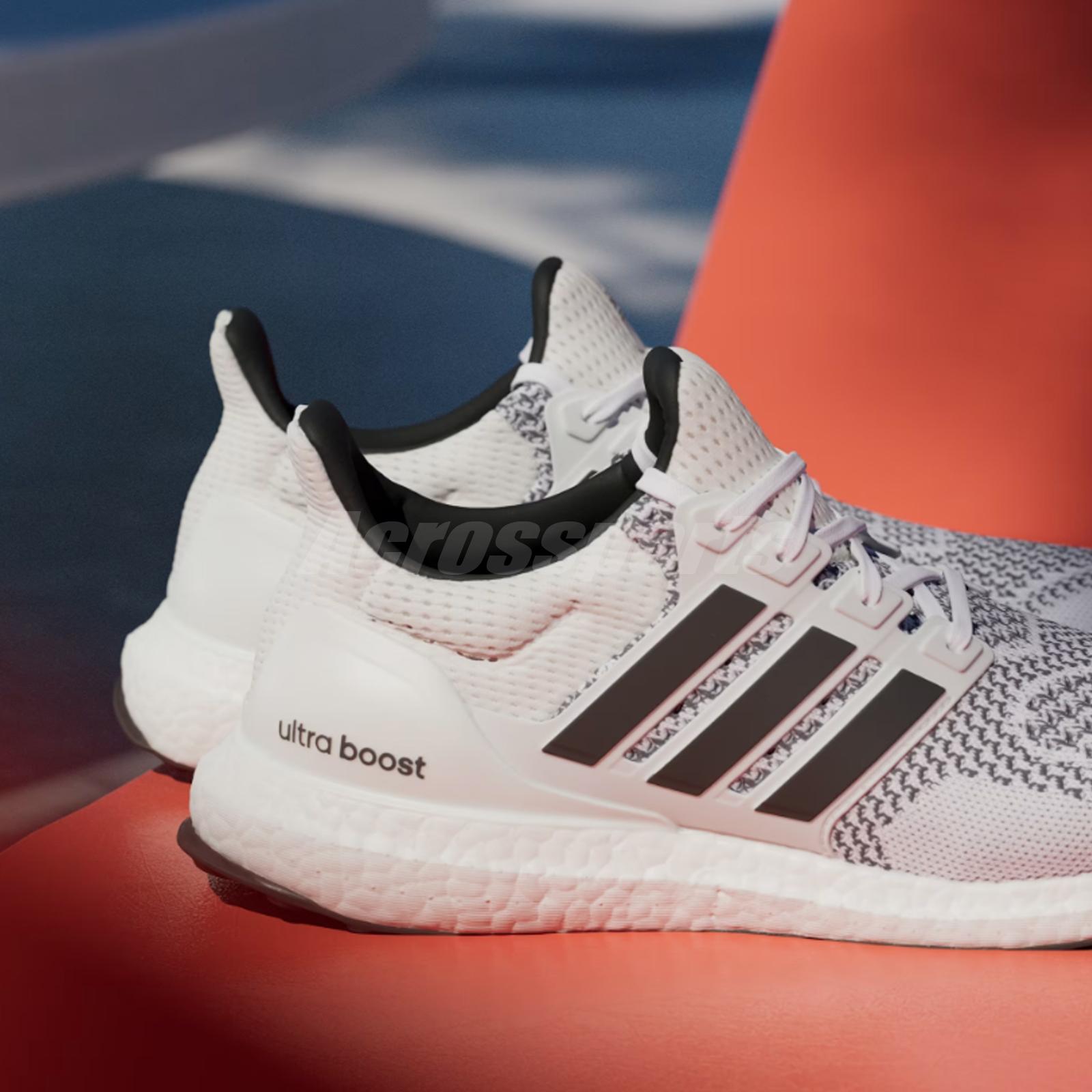 adidas Ultraboost 1.0 White Black Men Road Running Jogging Shoes