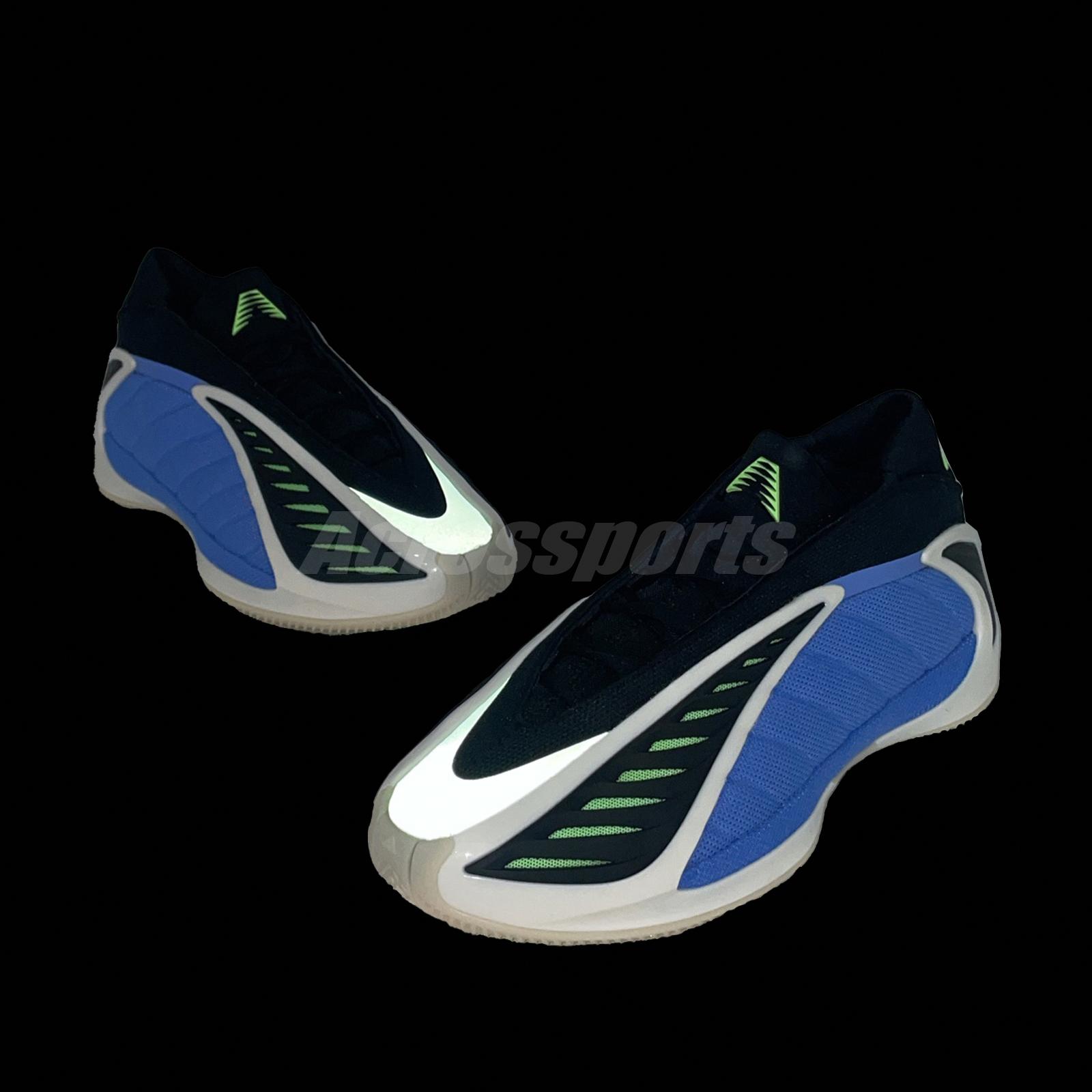 adidas Anthony Edwards 2 Blue Fusion Black Lime Men  display picture 1