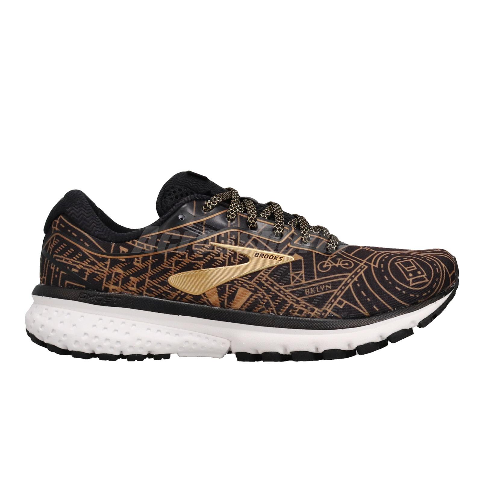 Brooks Ghost 12 New York City Marathon Black Gold Women Brooks Ghost 12 New York City Marathon Black Gold Women