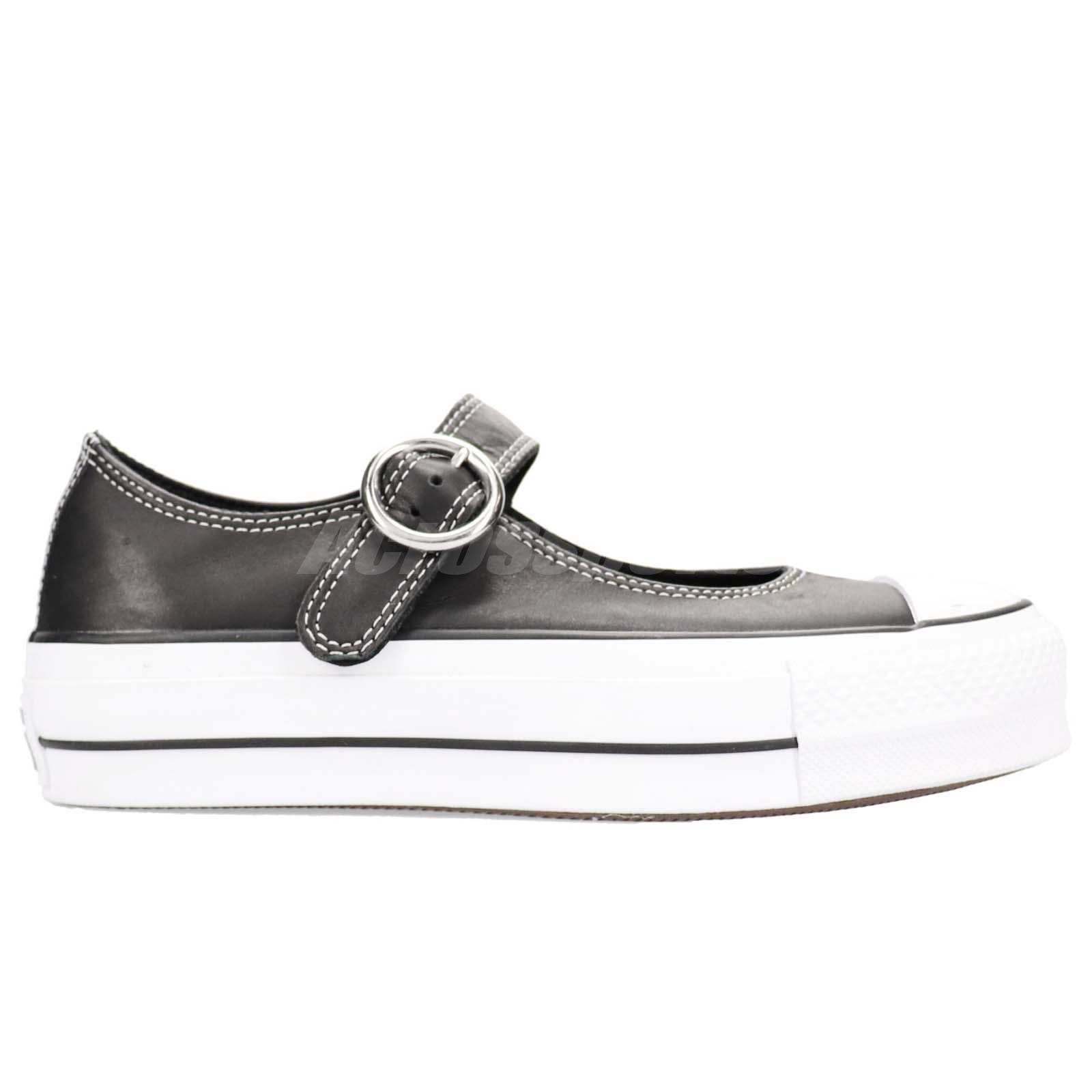 Converse Chuck Taylor All Star Mary Jane Black White Women