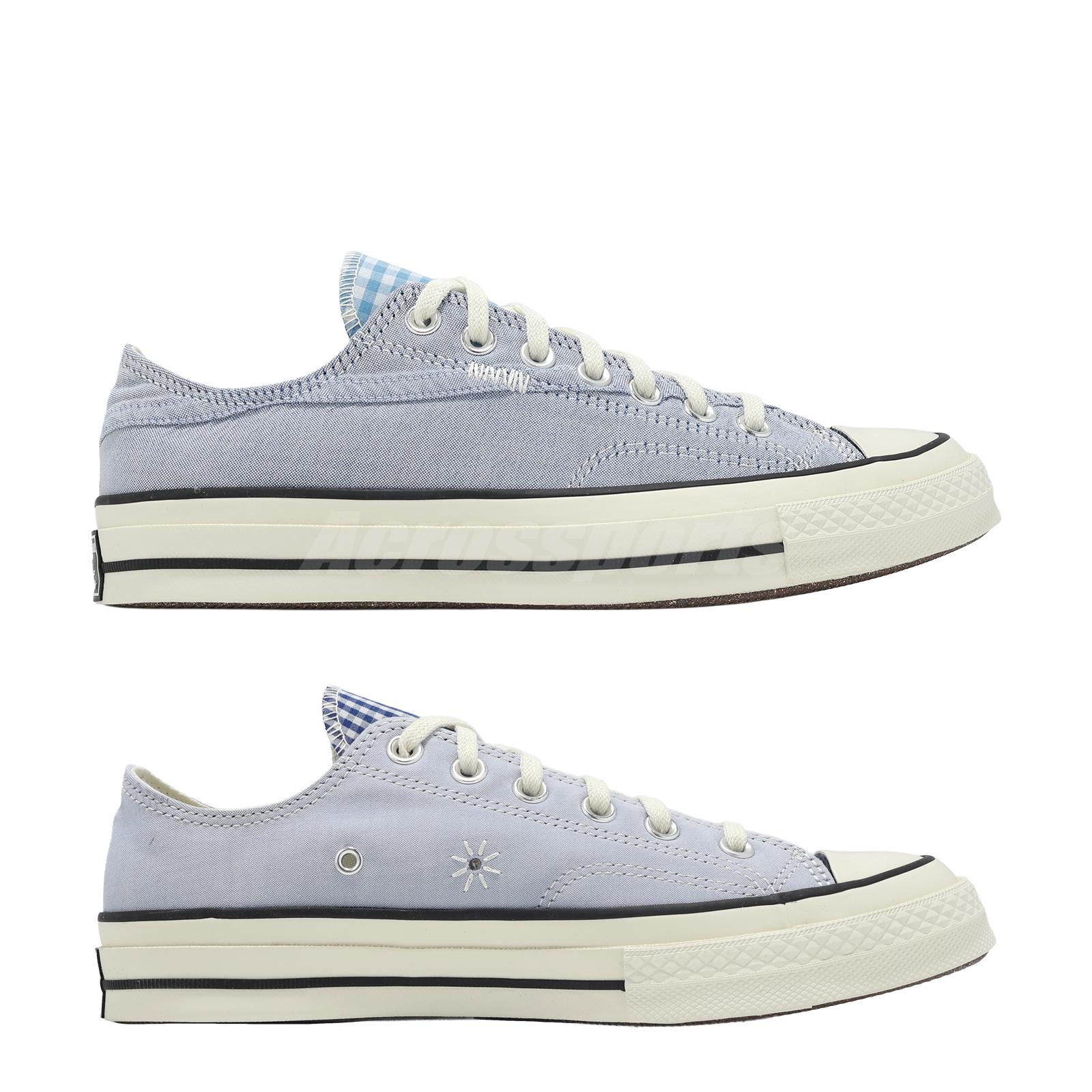Converse Chuck 70 Low Blue White Men Unisex Random Pattern Casual