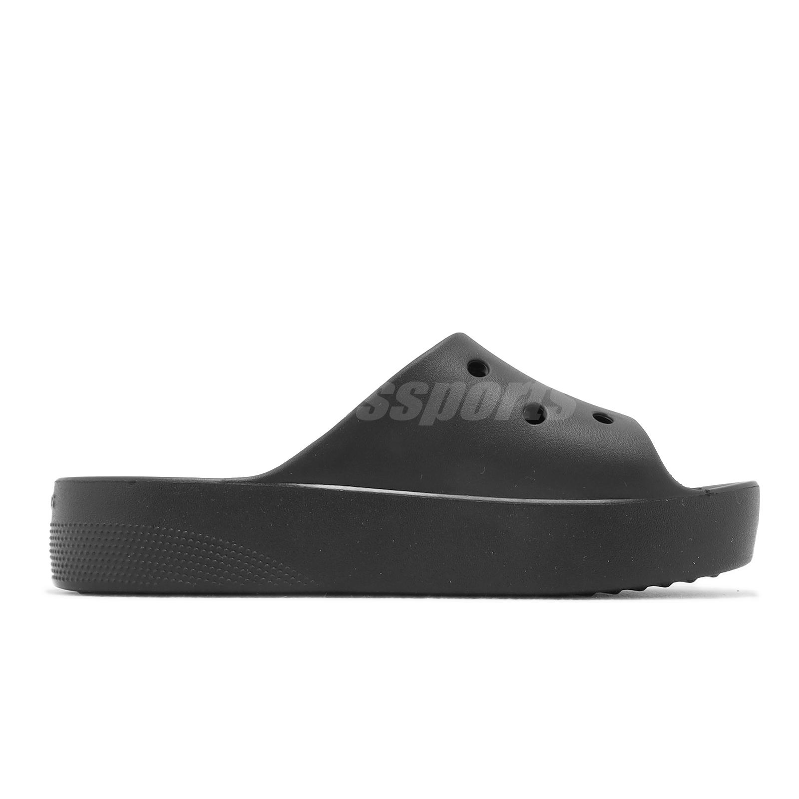 Crocs Classic Platform Slide Black Women Casual Sandals