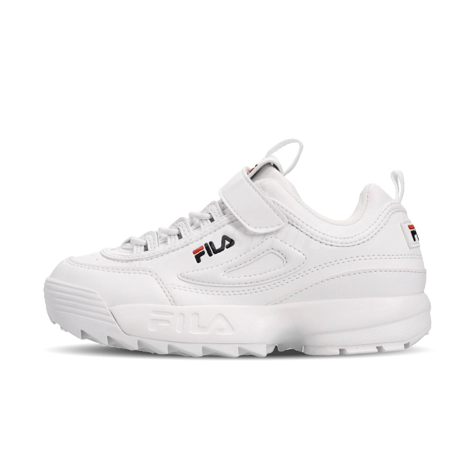 fila disruptor ii pre escolar zapatos