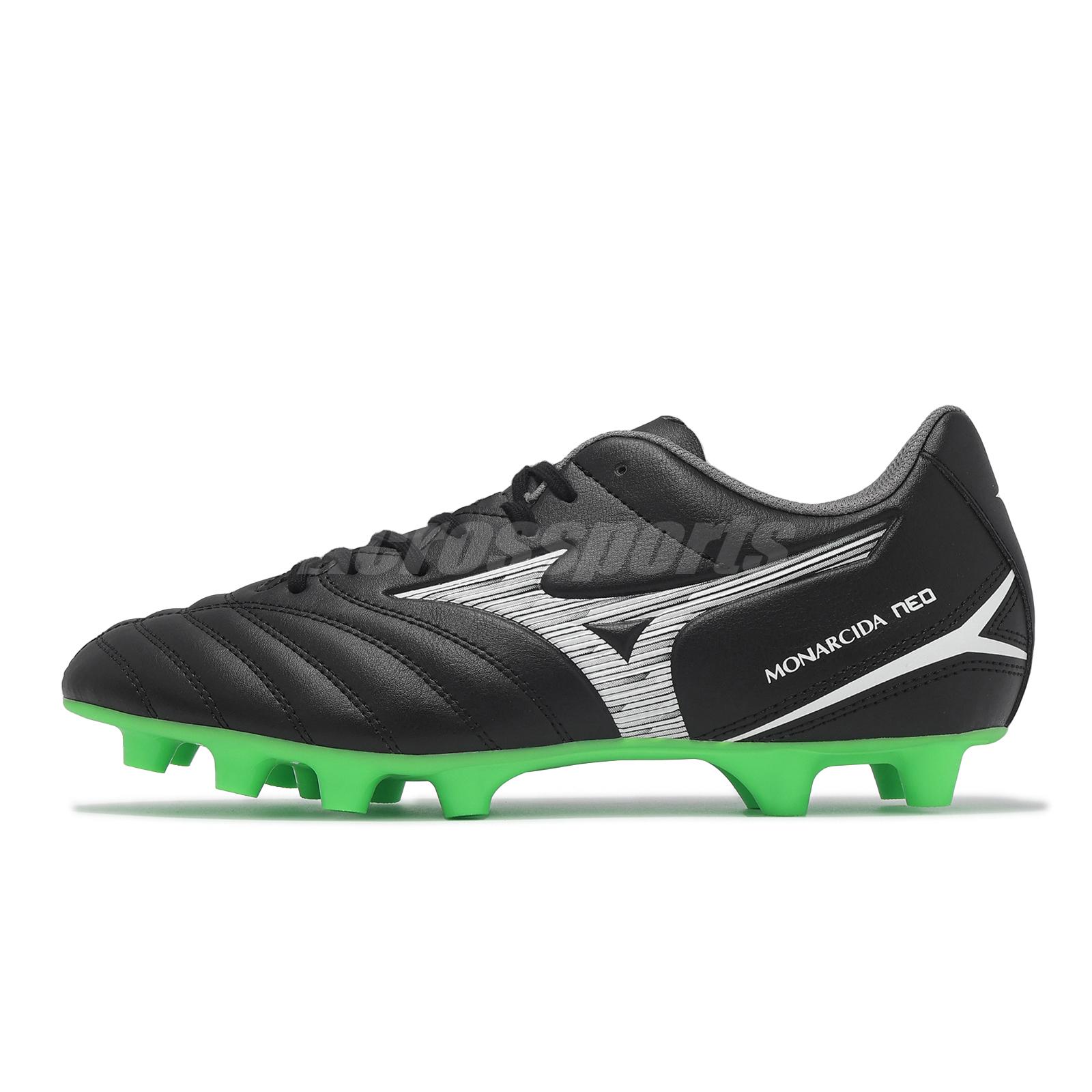 Mizuno Monarcida Neo III 3 Select Wide Black Green Men Soccer