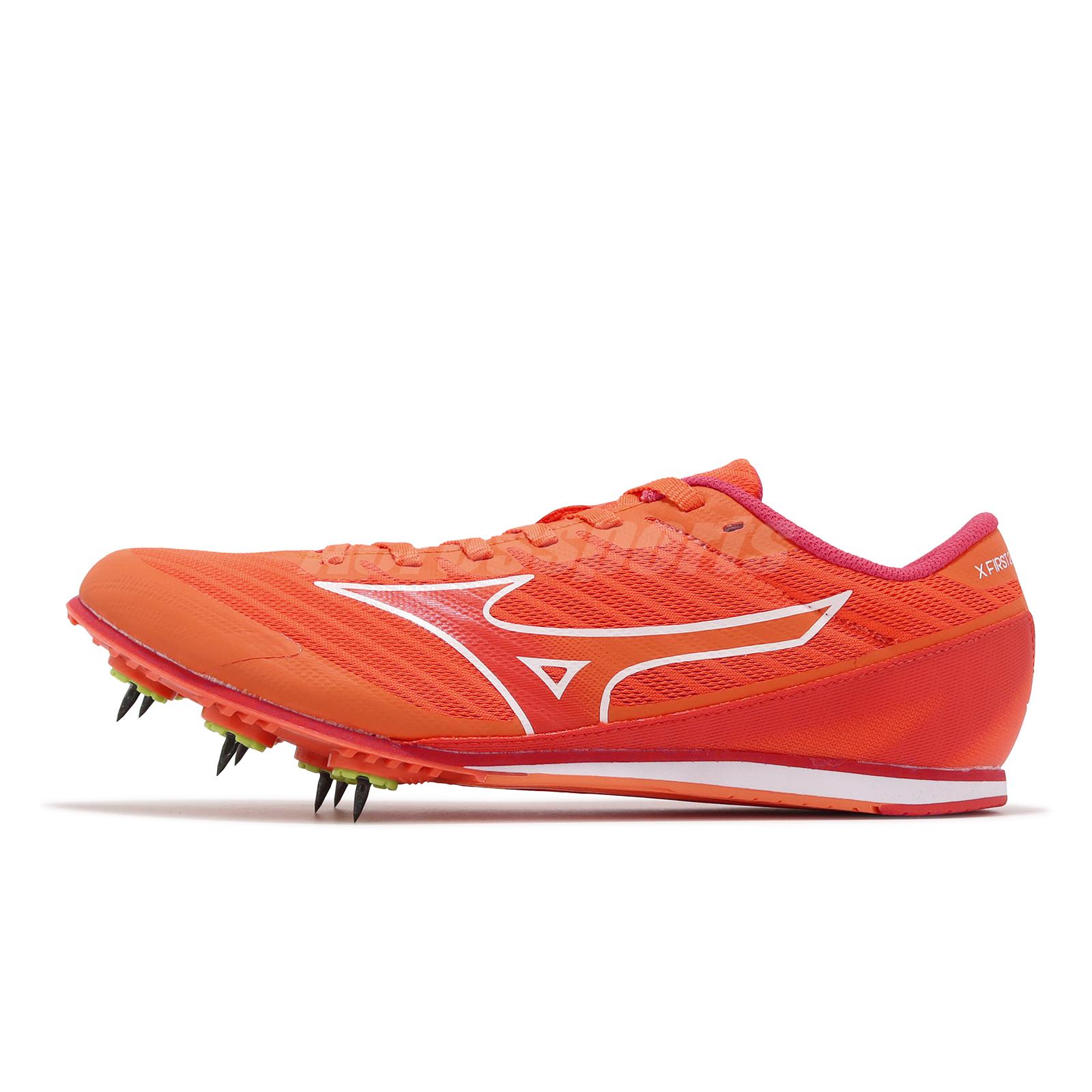 MIZUNO - みやもん Mizuno X First 2 Orange White Men Running Track Shoes Spikes