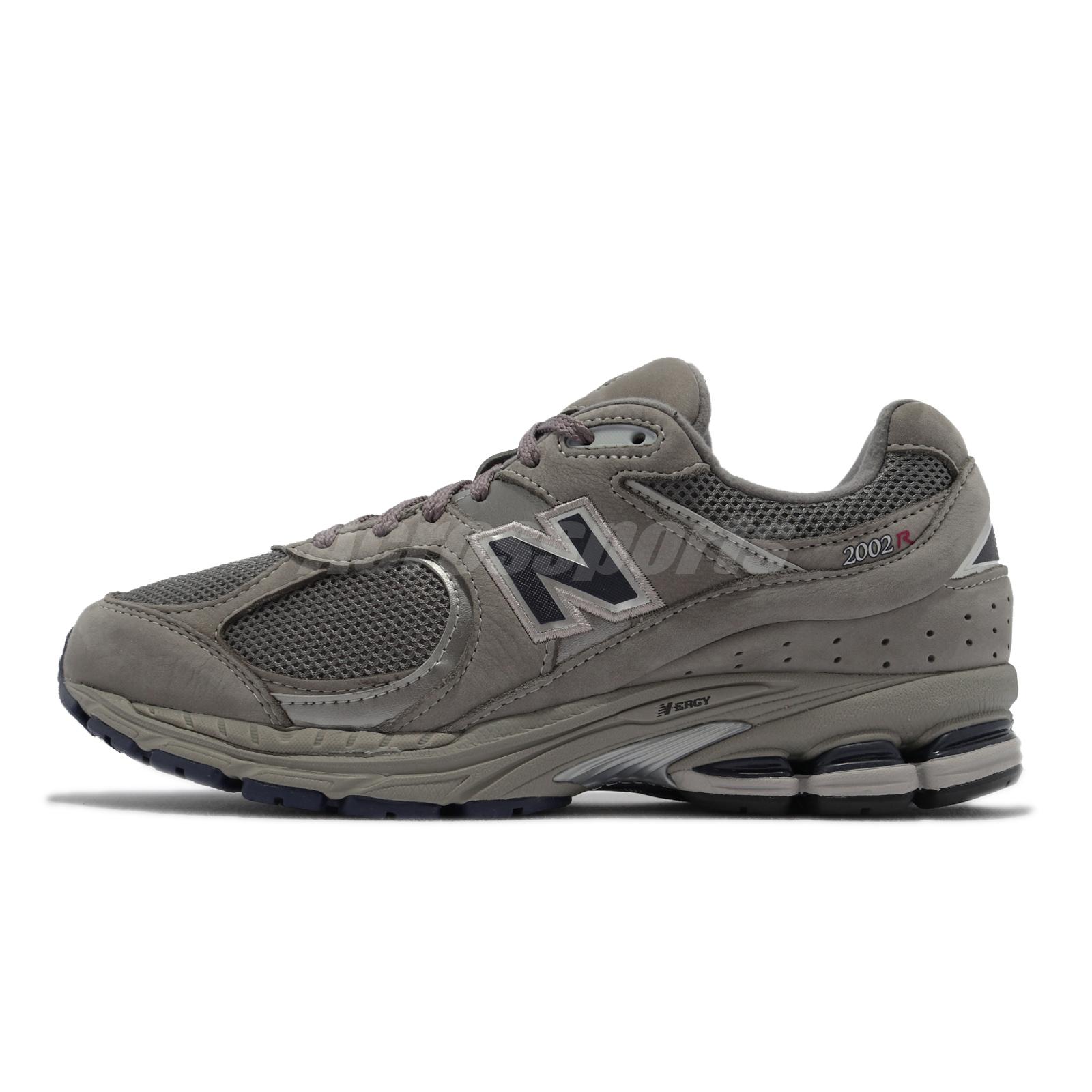 New Balance 2002R NB Grey Navy Men Unisex Casual Lifestyle Shoes 