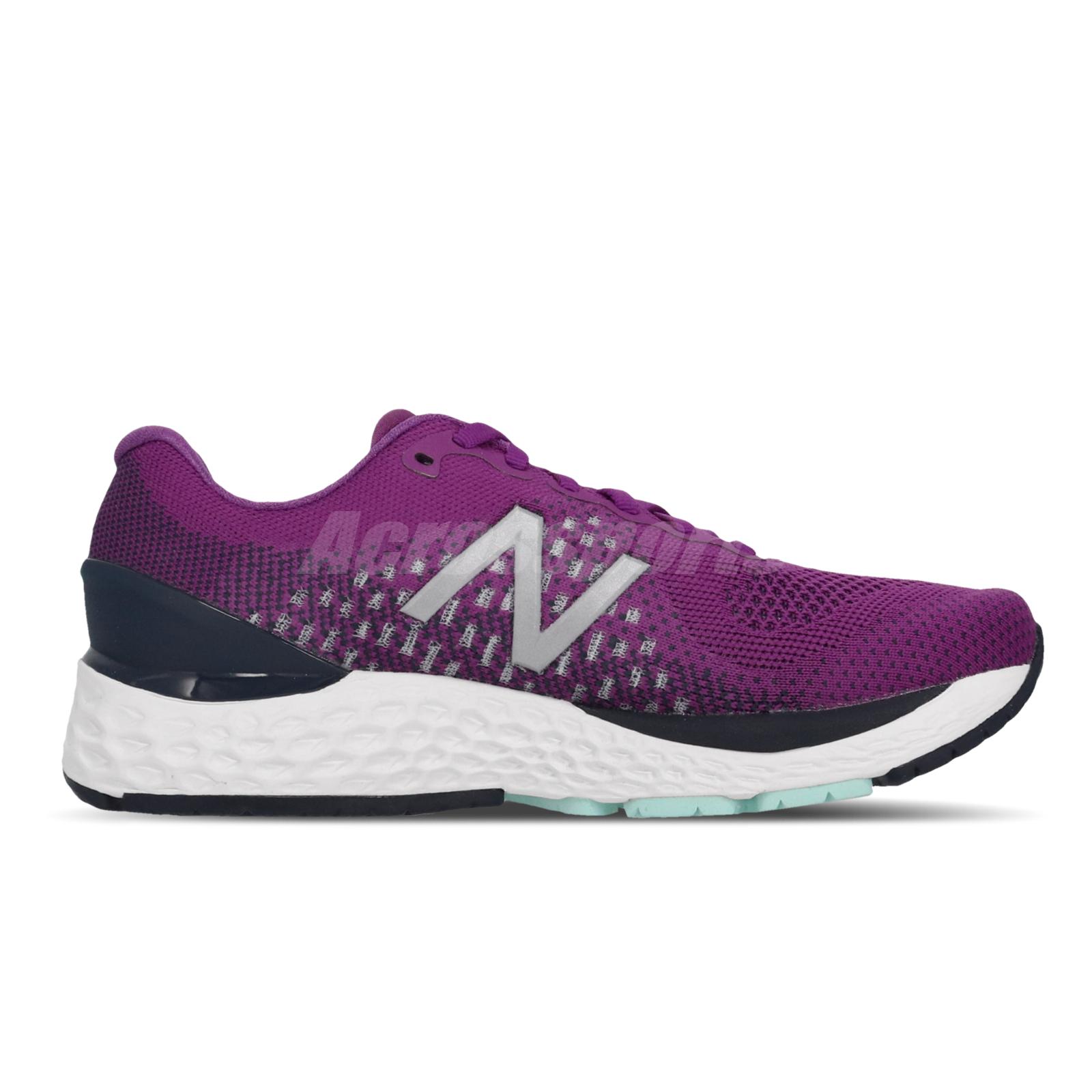New Balance 880v10 D Wide Purple Fuchsia HypoKnit Womens ...
