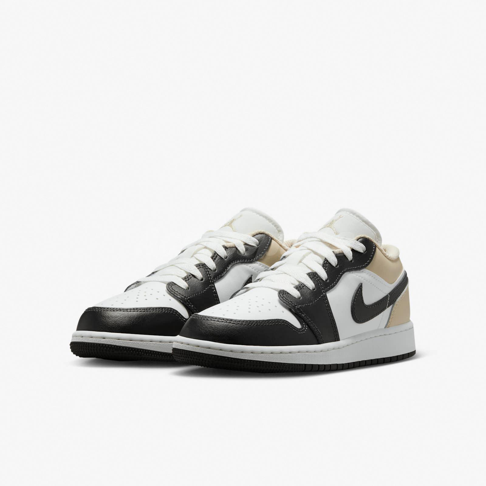 Nike Air Jordan 1 Low GS AJ1 Summit White Rattan Kids Youth