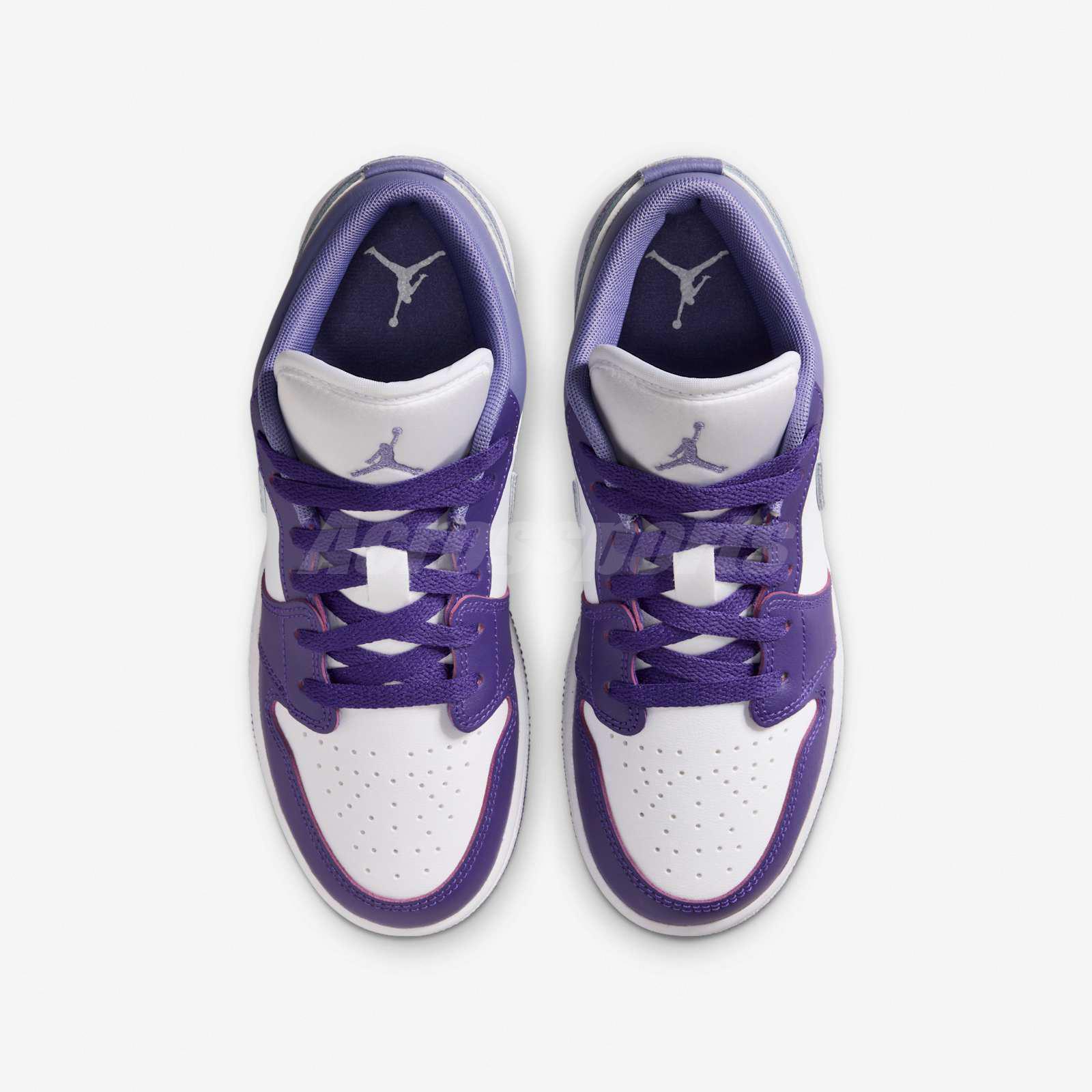 Nike Air Jordan 1 Low GS AJ1 Dusty Amethyst Kids Youth Casual
