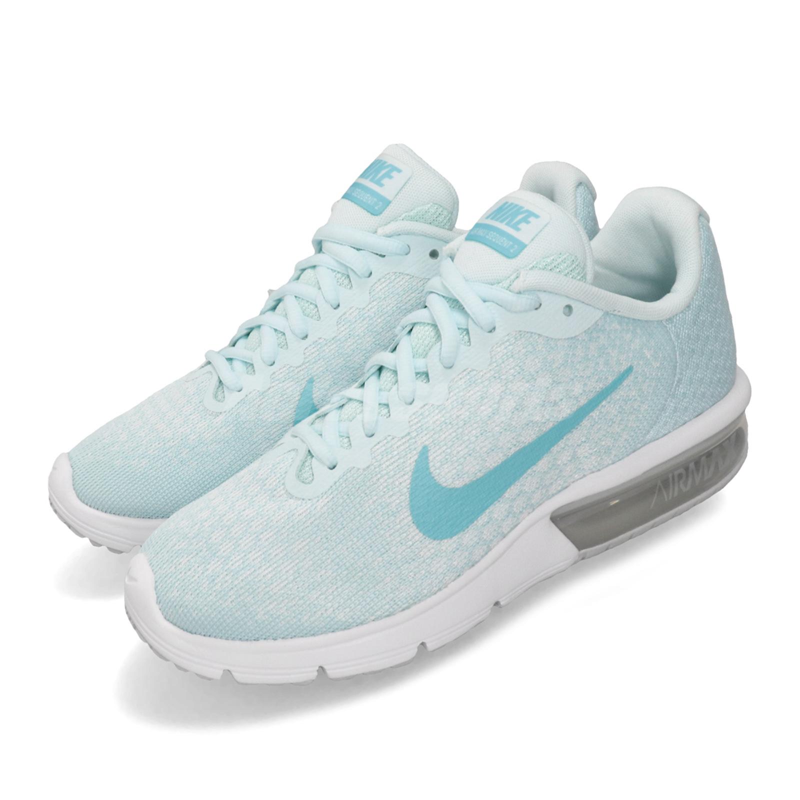 Nike Womens Air Max Sequent 2 Polarized Blue Running Shoes Sz 8.5 Nike Womens Air Max Sequent 2 Polarized Blue Running Shoes Sz 8.5