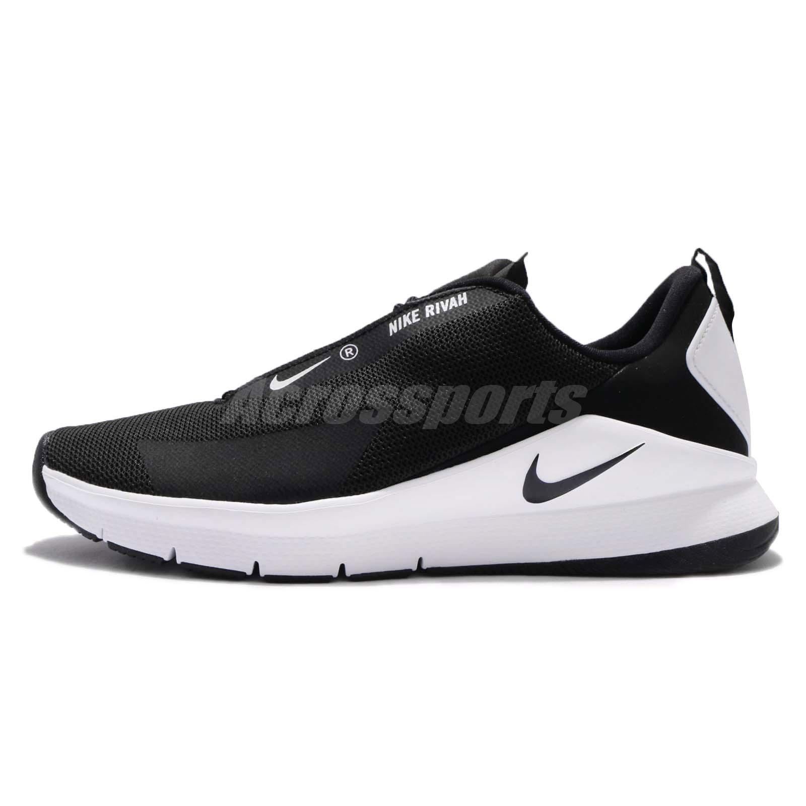 Wmns Nike Rivah Black White Women Running Shoes Sneakers Trainers ... Wmns Nike Rivah Black White Women Running Shoes Sneakers Trainers AH6774-004