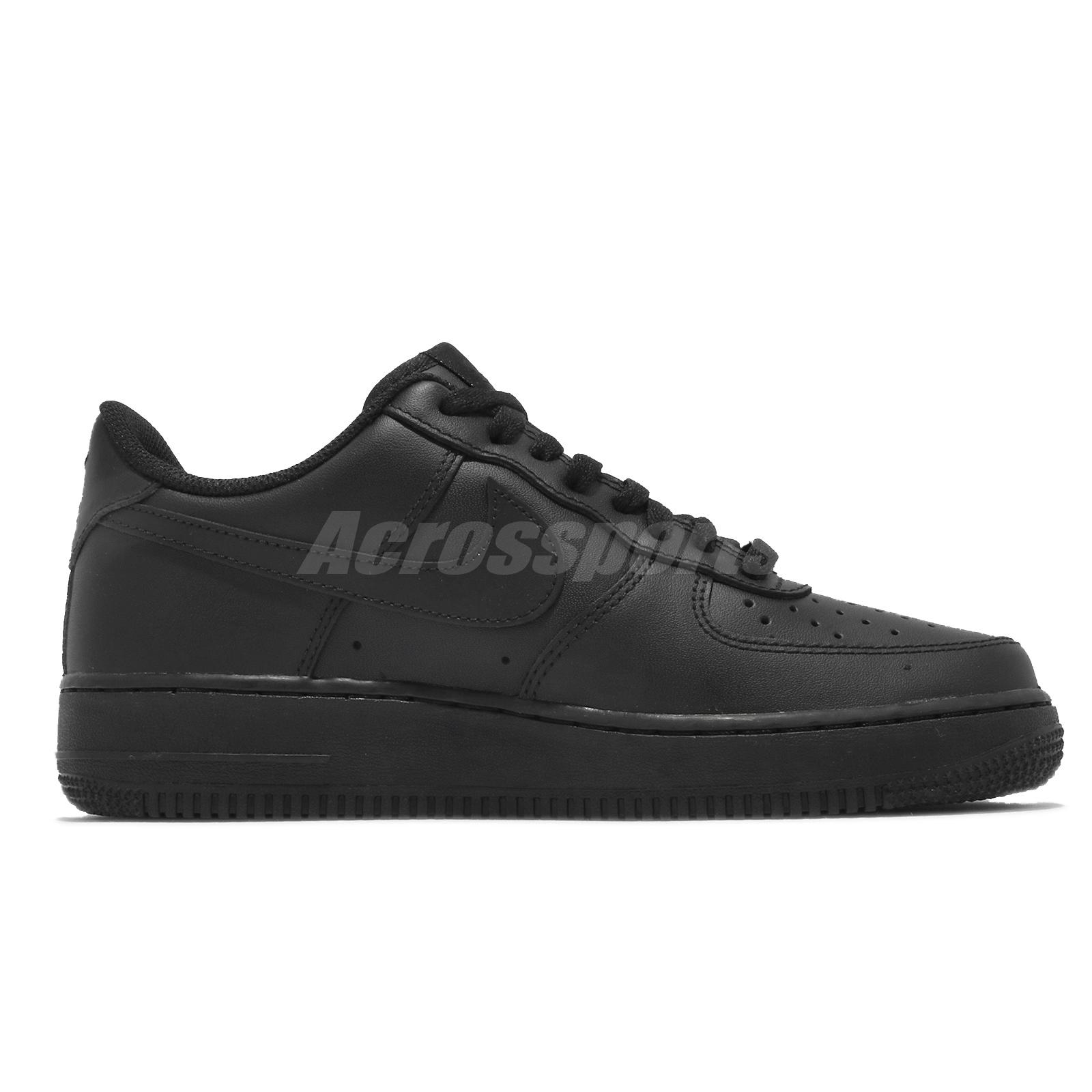 Nike Air Force 1 07 AF1 Black Silver Men Casual Lifestyle