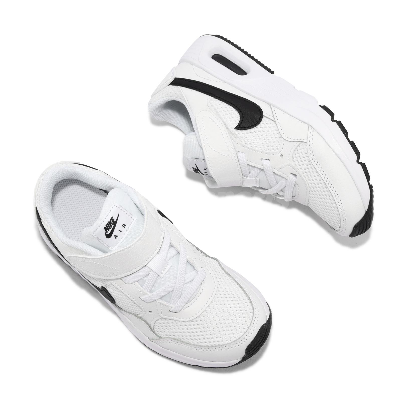 Nike Air Max SC PSV White Black Strap Kids Preschool Casual