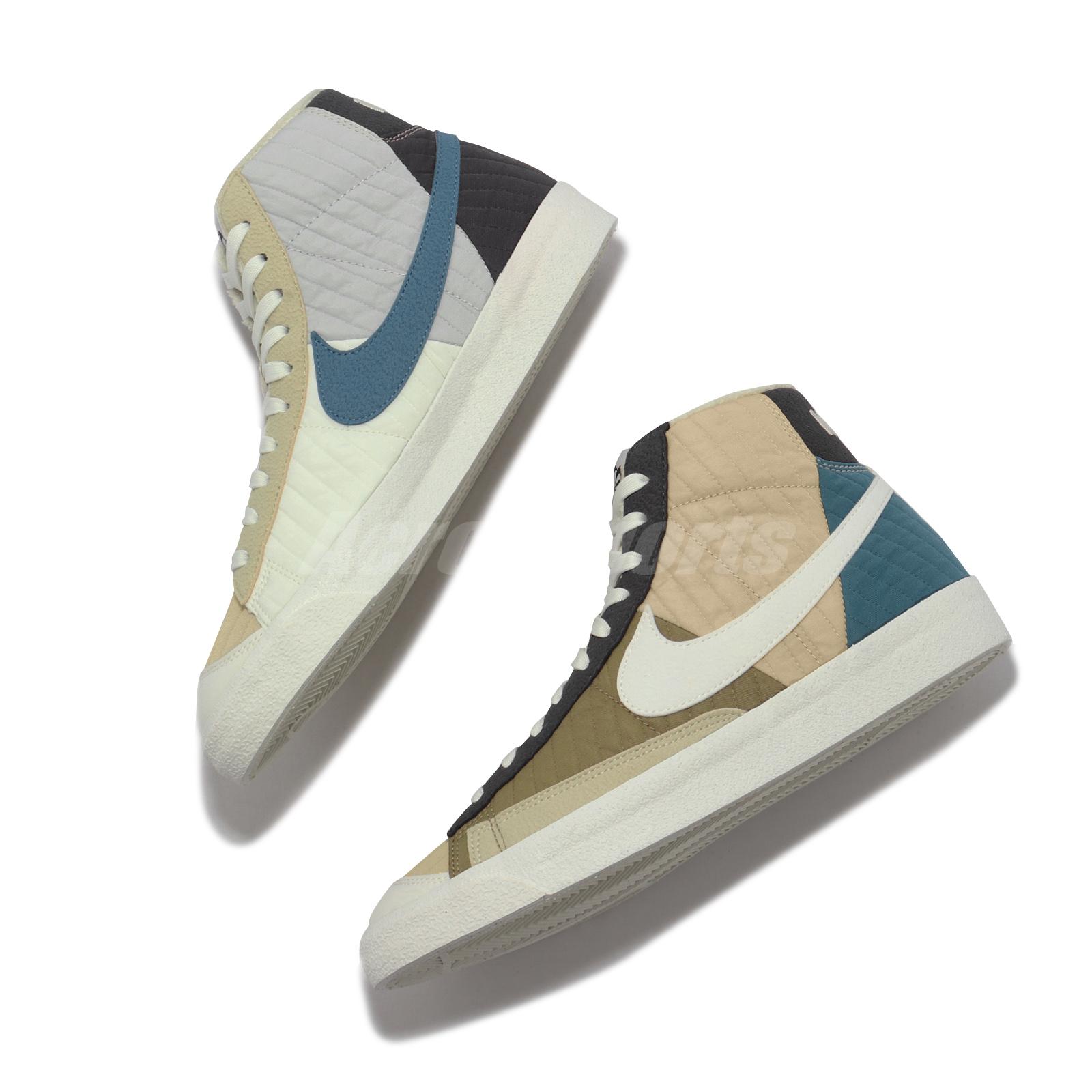 Nike Blazer Mid 77 Premium LX NN Men\'s Size 9 DD8024-200 Rattan Sail Brown Kelp Nike Blazer Mid  main image 4