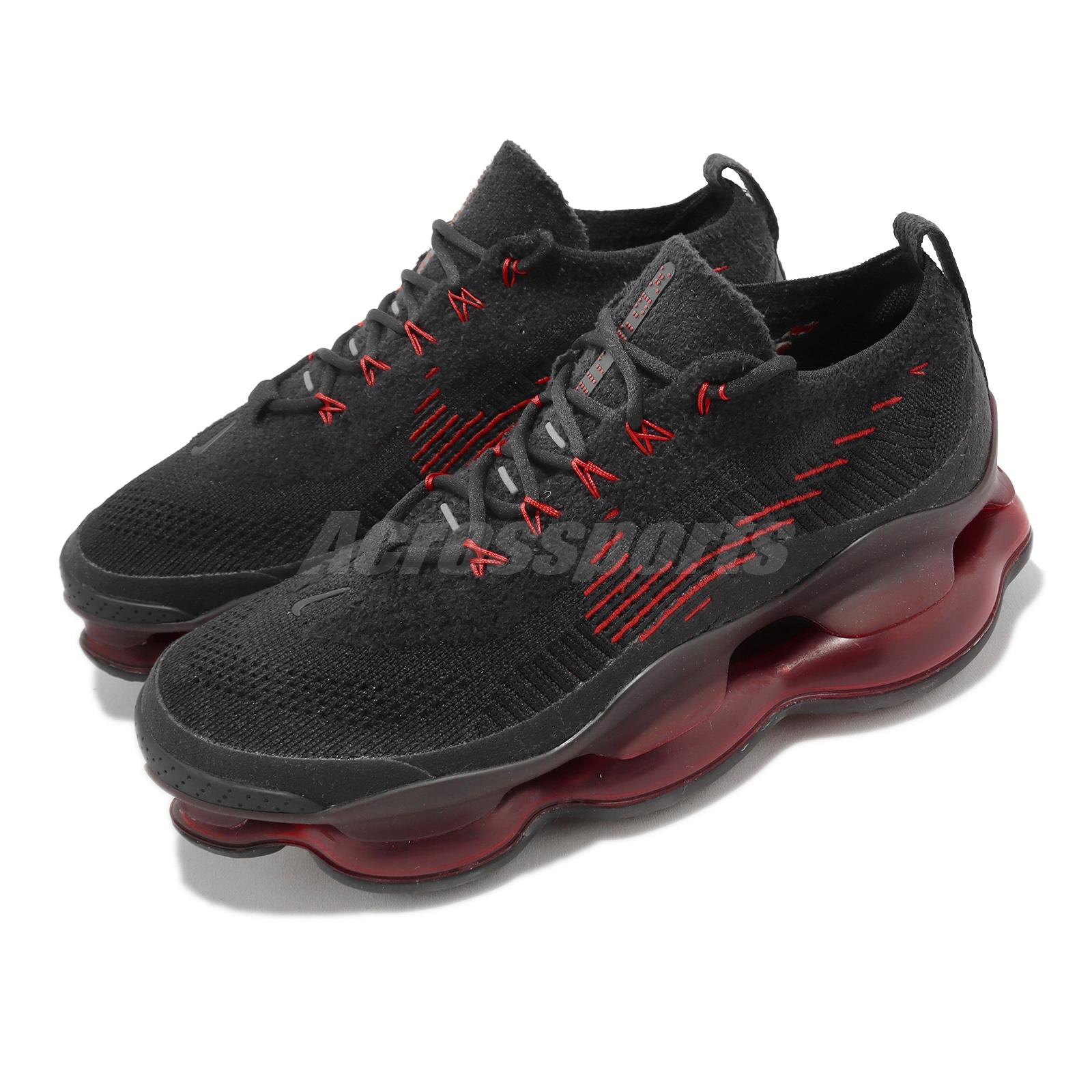 Nike Air Max Scorpion FK Black University Red Men Casual Platform