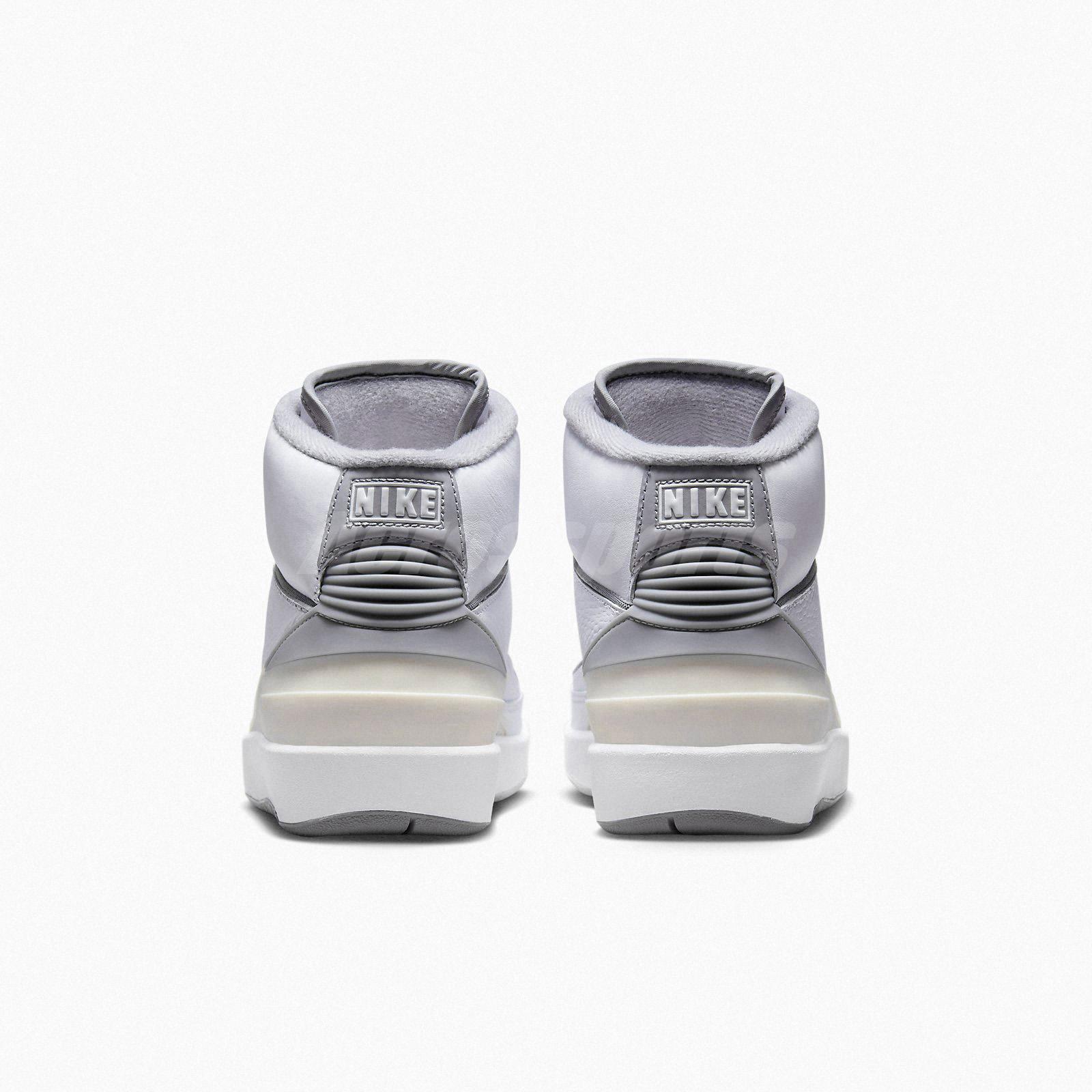 Nike Air Jordan 2 Retro GS AJ2 Cement Grey Kids Youth Casual