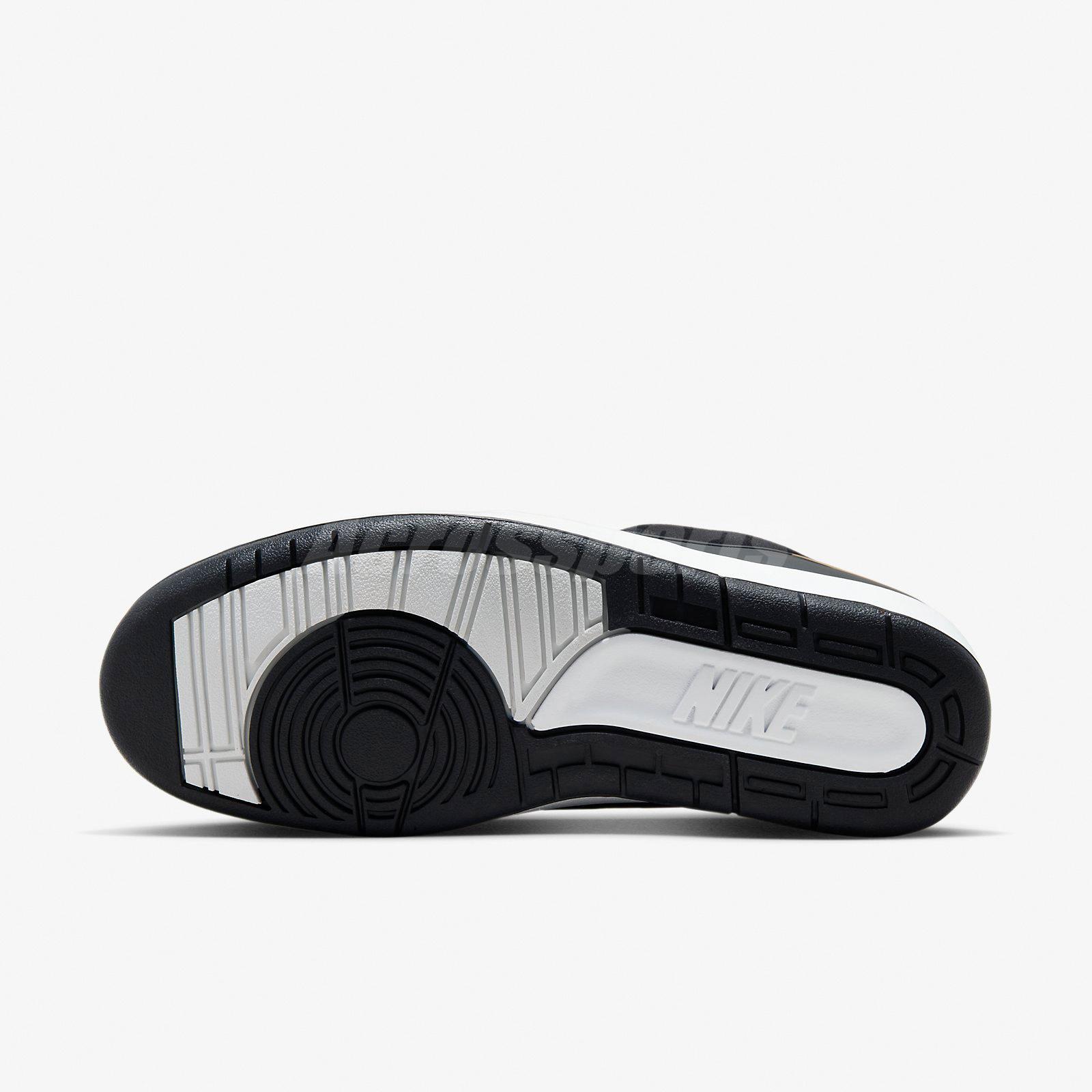 Nike Wmns Jordan 2 Retro Low AJ2 Black Metallic Gold Women Casual 