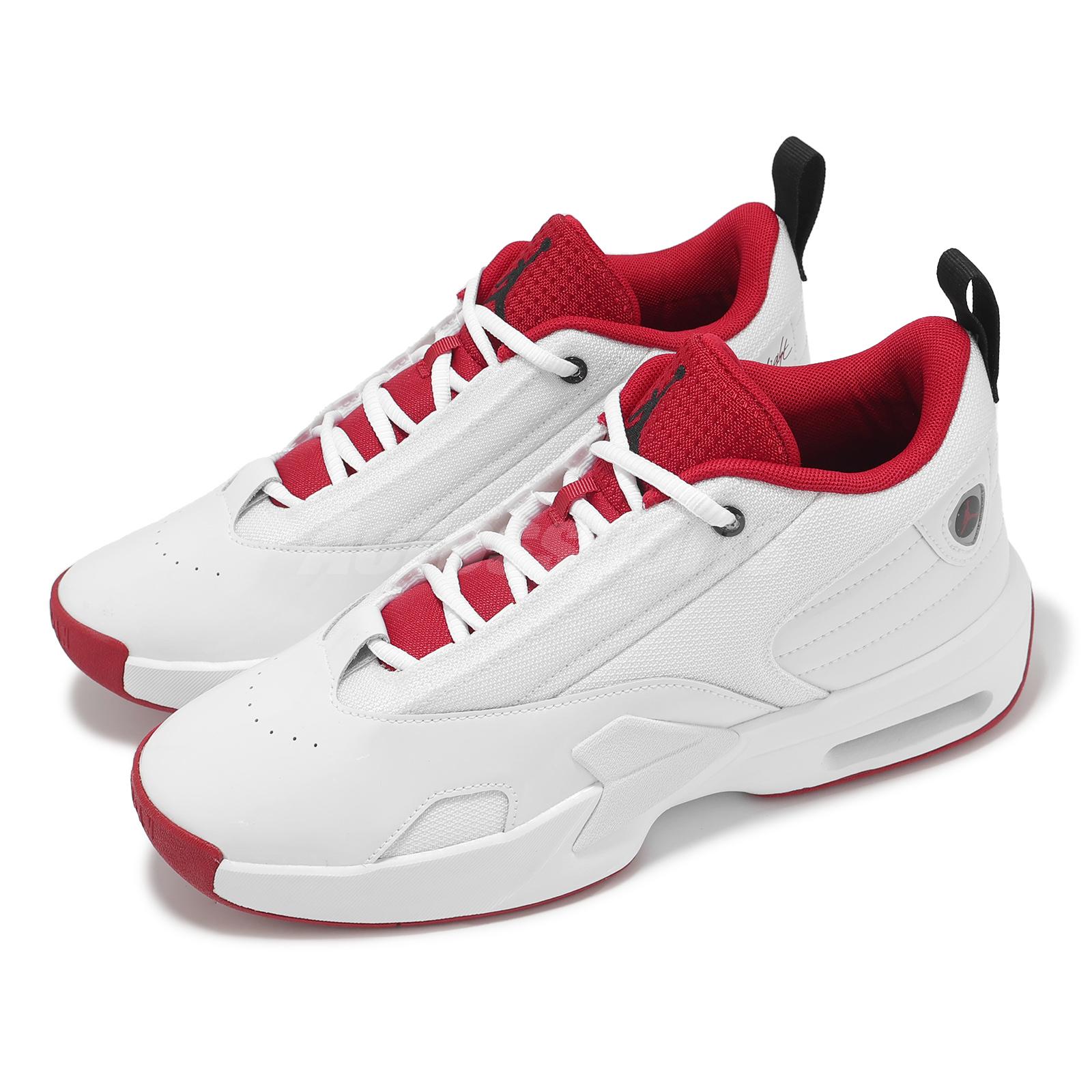 ★NIKE★ Jordan Max Aura 6 M White Gym Red Black FQ8298106 F Nike Jordan Max Aura 6 White Gym Red Men Basketball Hoopers