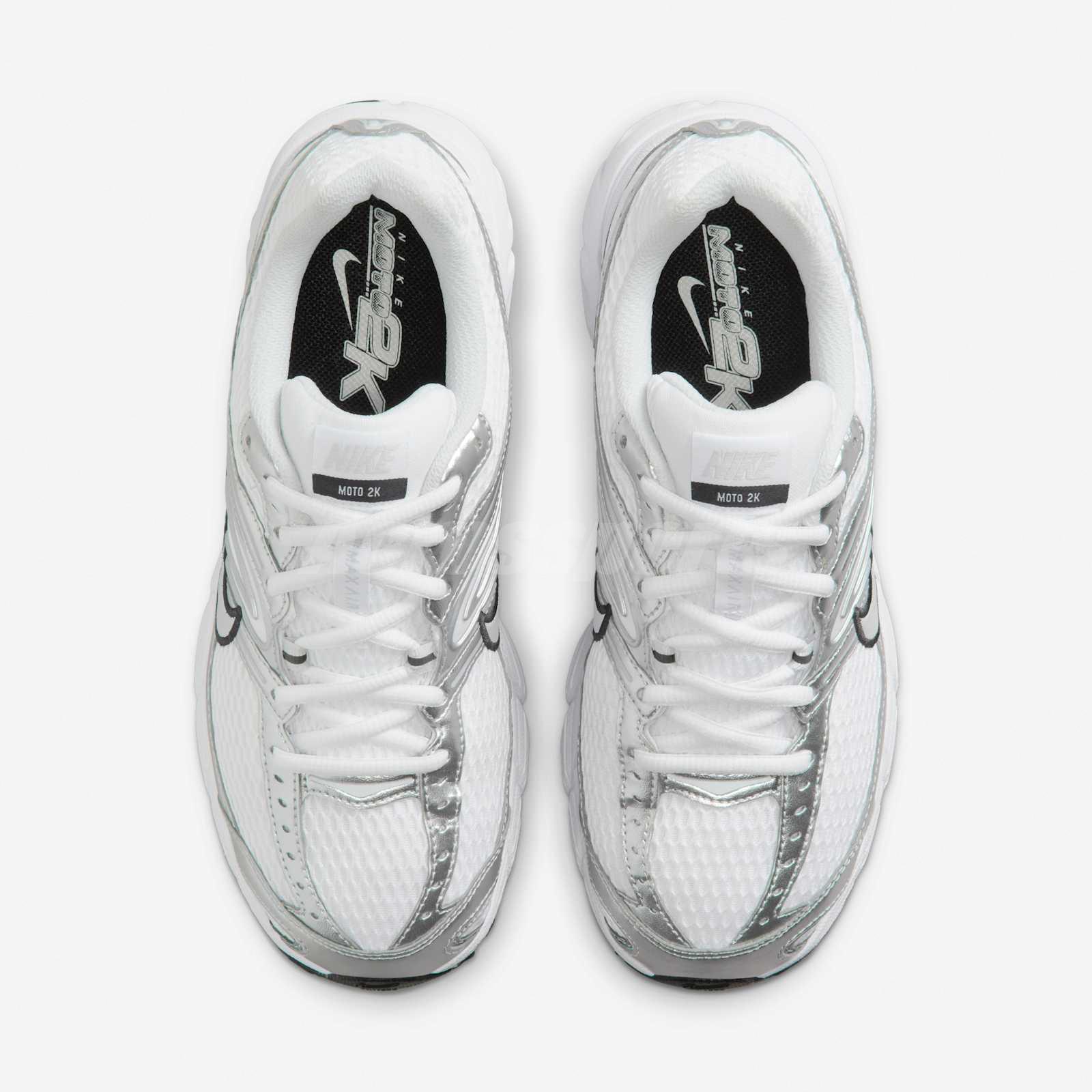 Nike Wmns Air Max Moto 2K White Metallic Silver Women Unisex