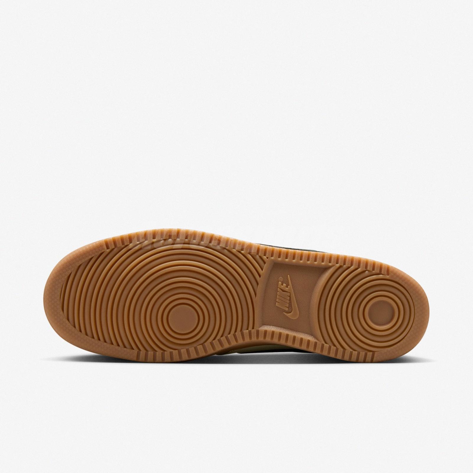 Nike Court Vision Low Light Khaki Sequoia Gum HV4506-200 Mens 10 Womens 11.5 Nike Court Vision Low Light Khaki Sequoia Gum | Mercari main image 2