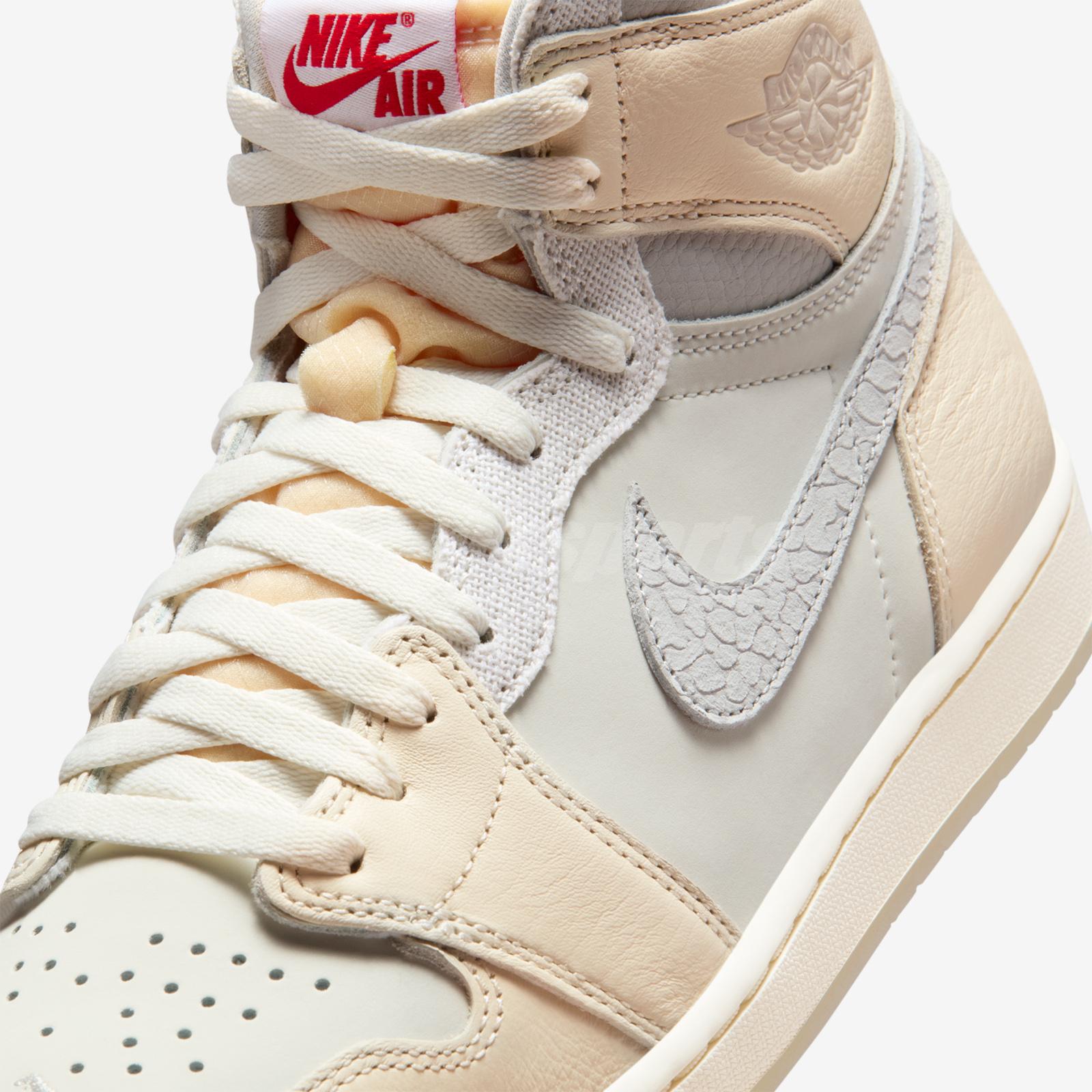 Nike Air Jordan 1 Retro High OG AF1 Sail Elephant Print Men Casual