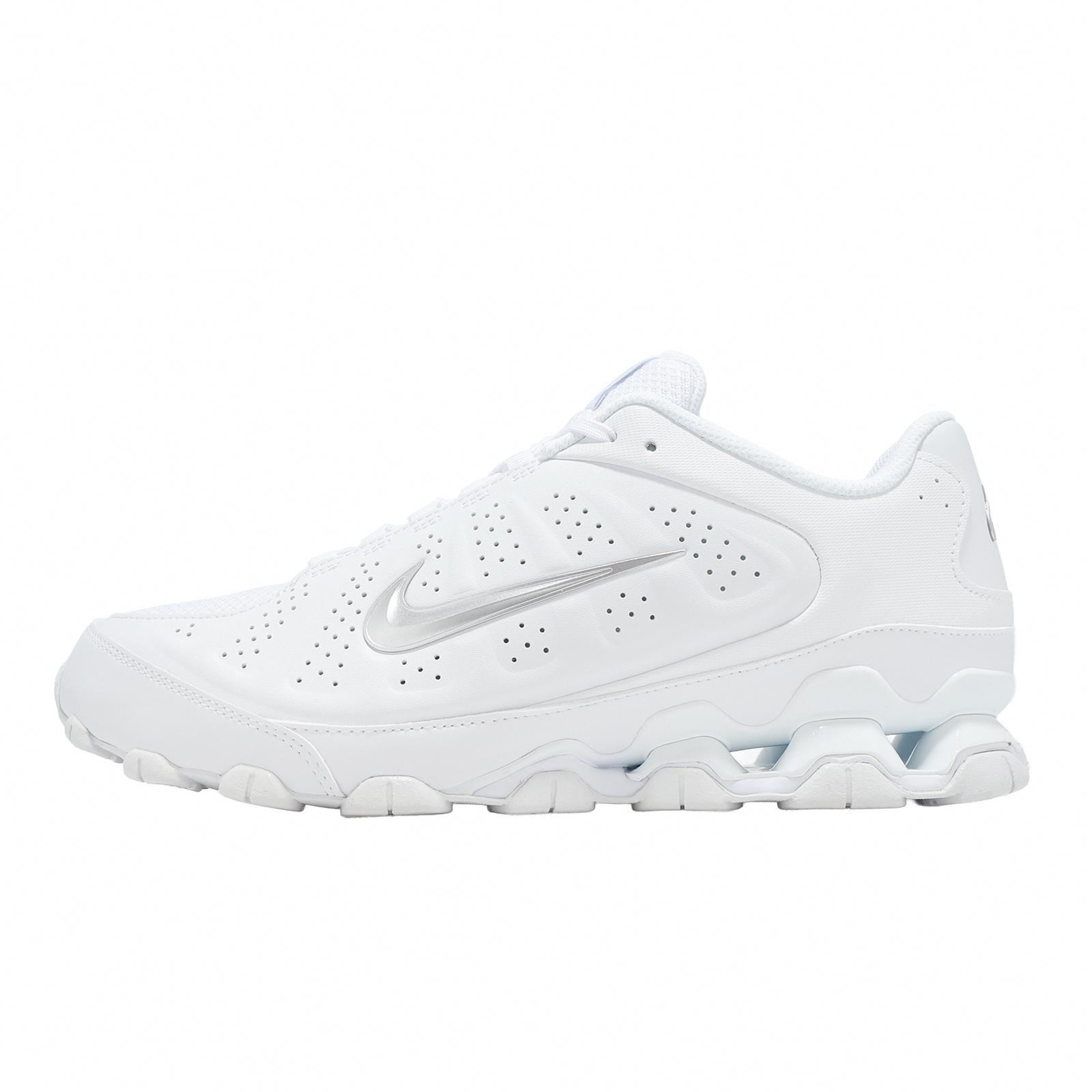 Nike Reax 8 NSW SL White Metallic Silver Men Unisex Casual Shoes