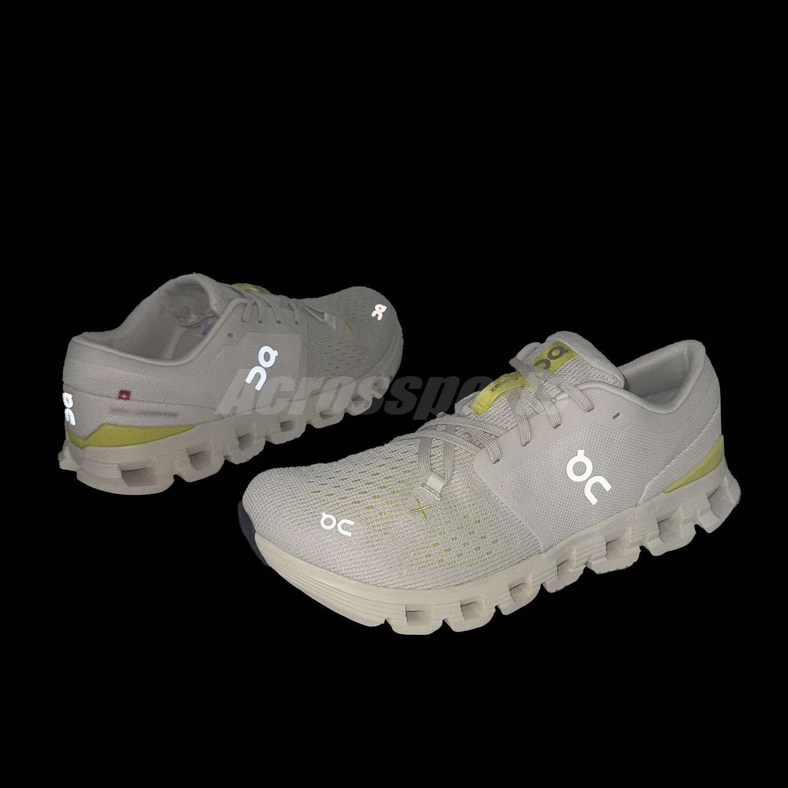 On Running Cloud X 4 Ivory Lime Men Runner Road Running Jogging 