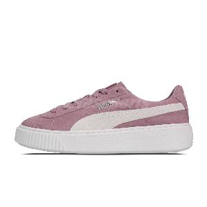 puma suede platform rose gold