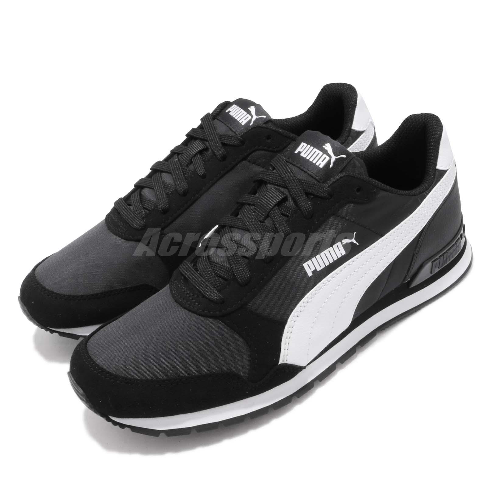 puma st runner black