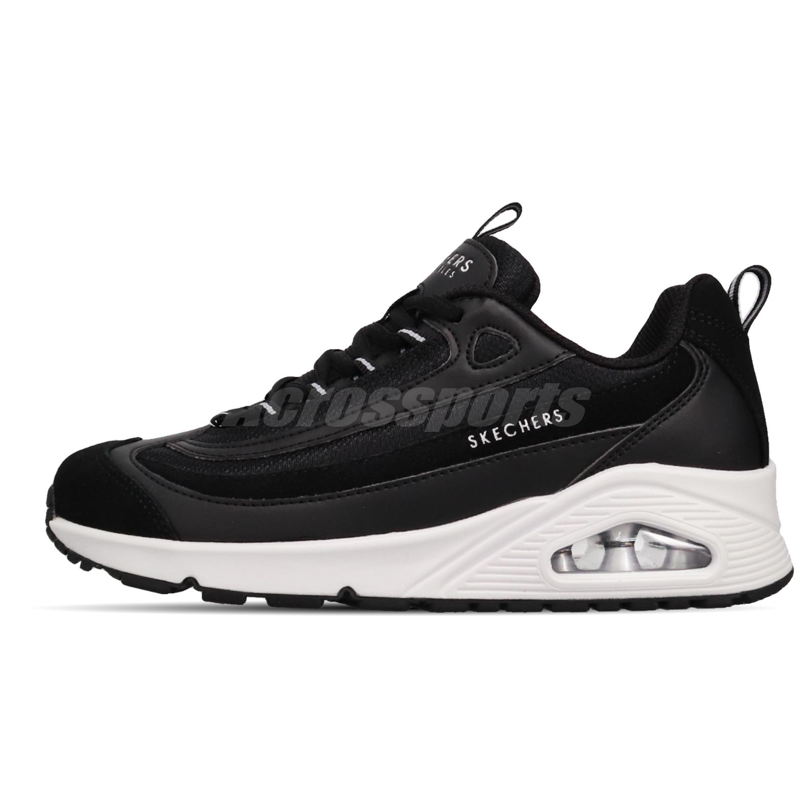 skechers uno black